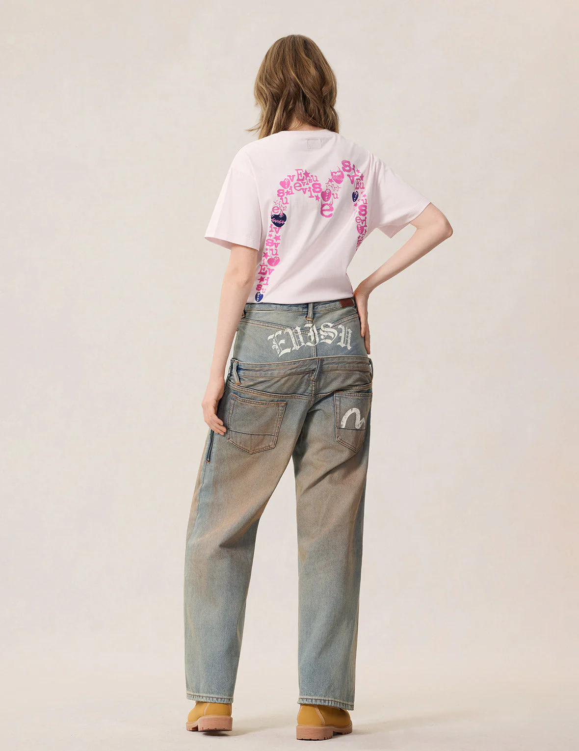 Double Waistband Jeans - Image 8