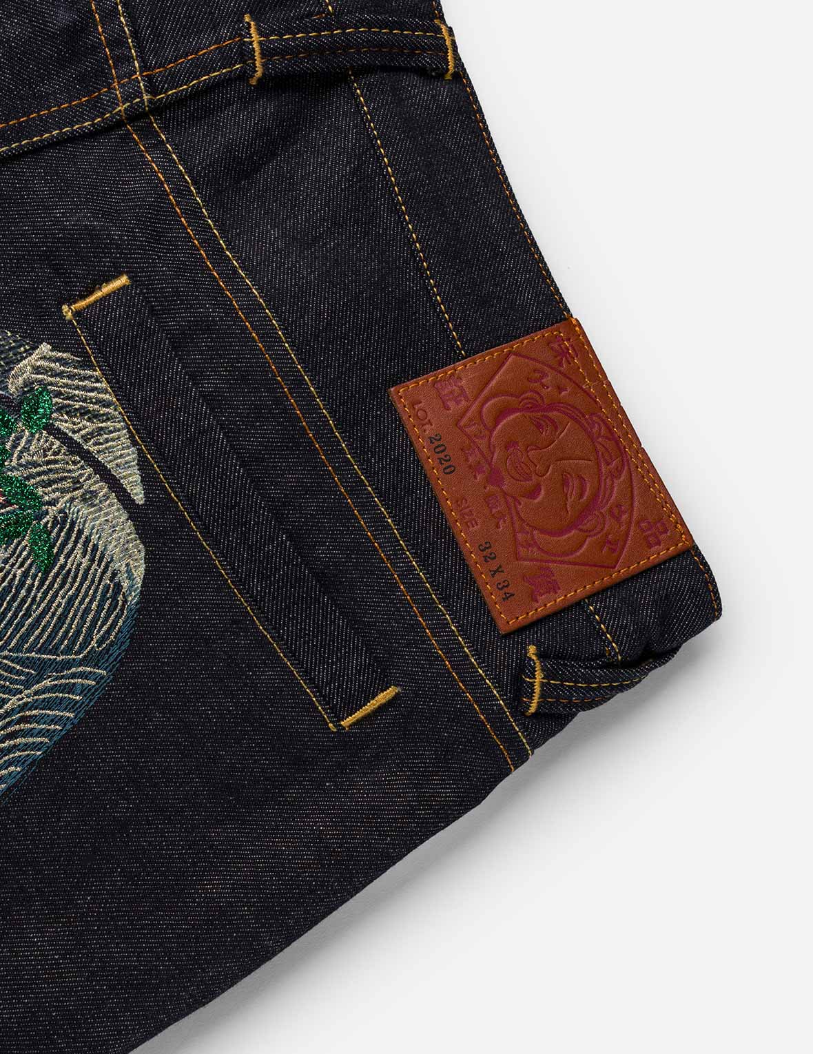 Duo Leopard Daicock Embroidery Jeans #2020 - Image 10
