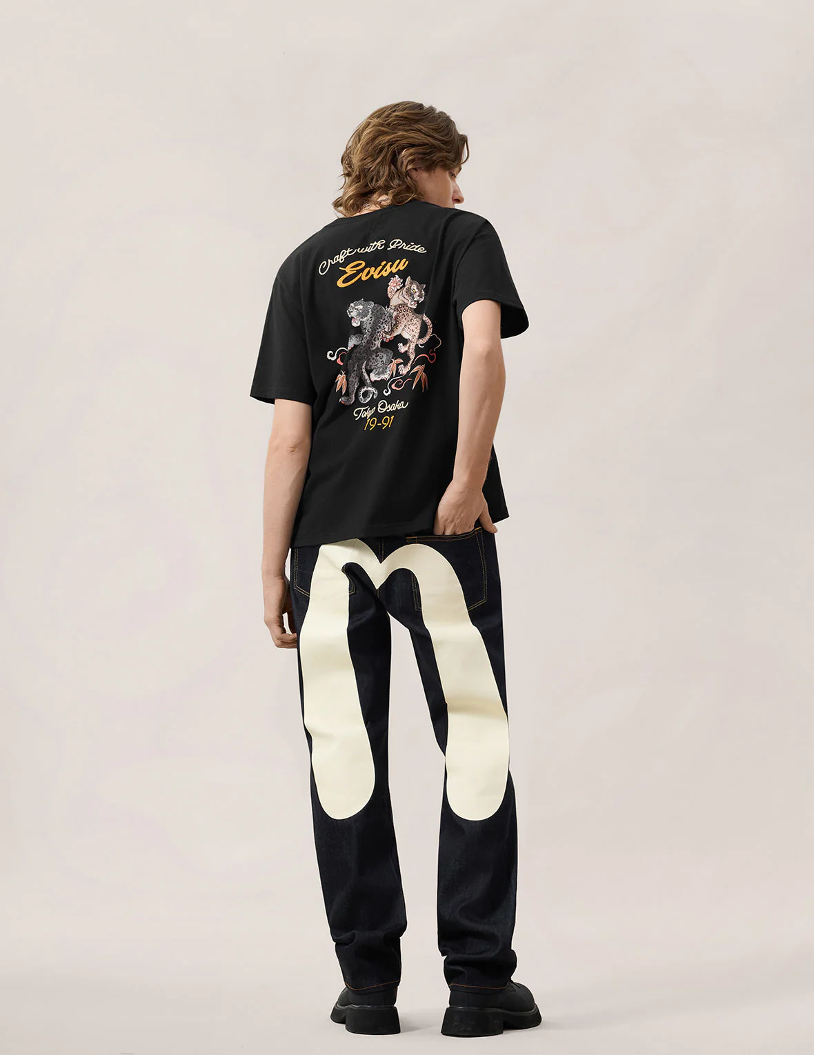 Duo Leopard Printed Embroidery T-Shirt - Image 10