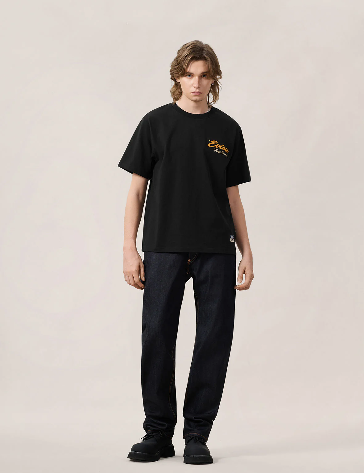 Duo Leopard Printed Embroidery T-Shirt - Image 8
