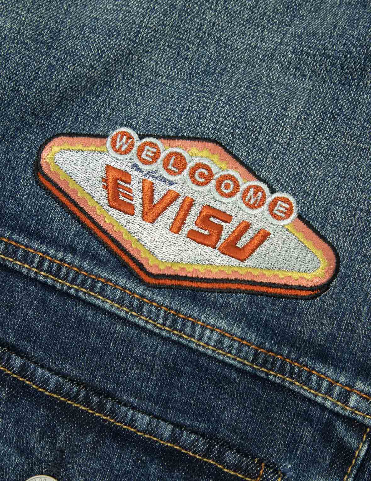 Ebisu Embroidery Loose Fit Denim Jacket - Image 10
