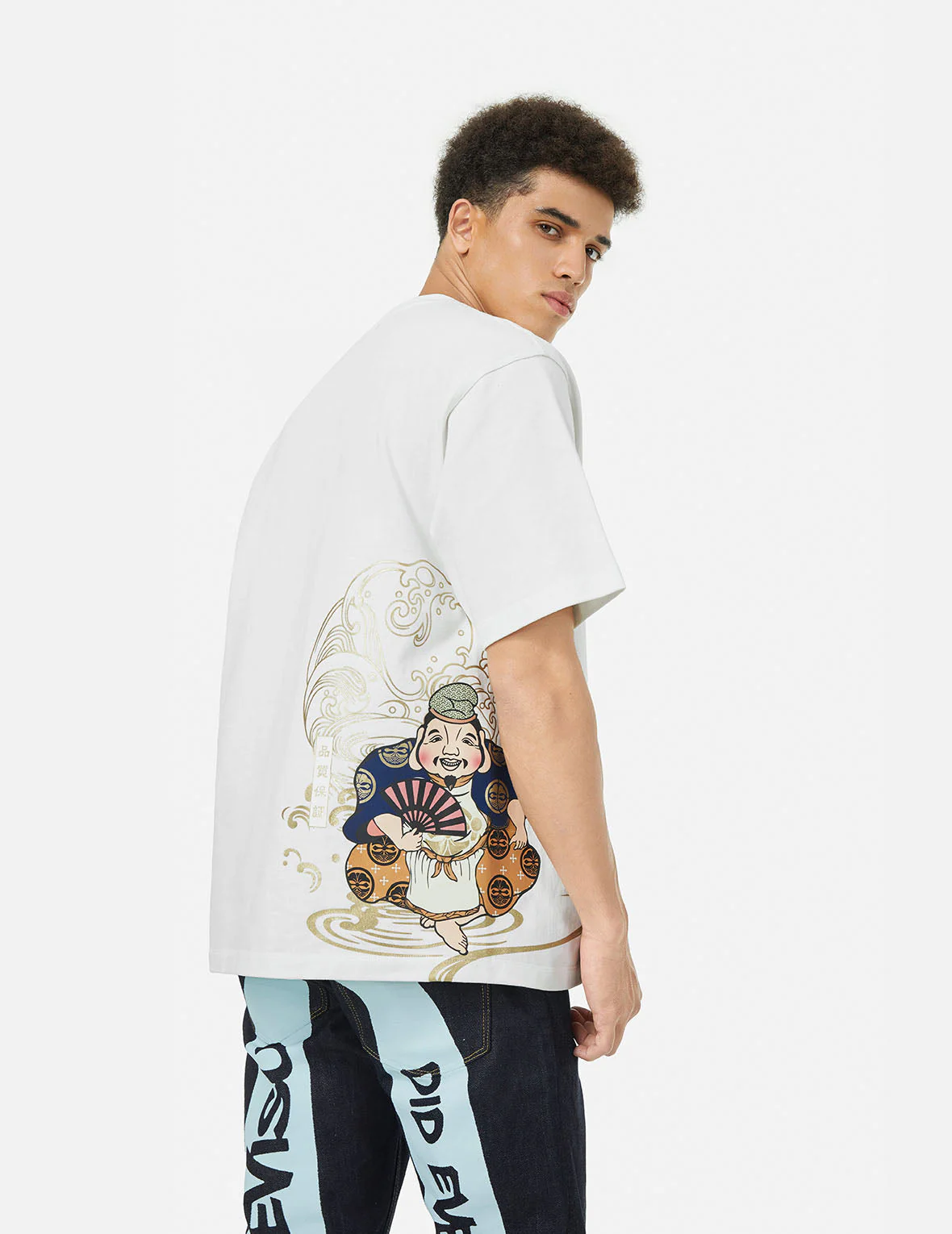 Ebisu Print Relax Fit T-Shirt - Image 13
