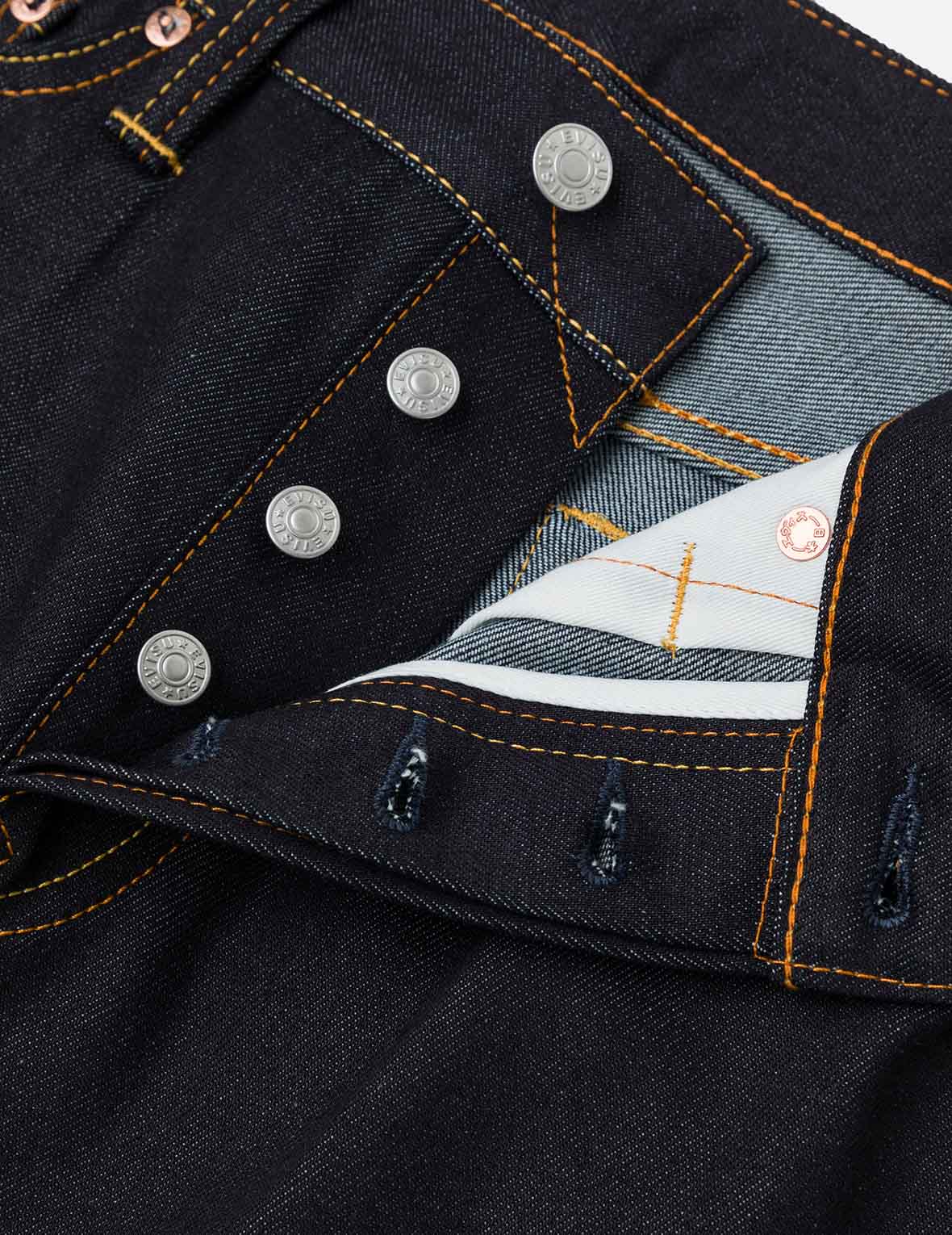 Ecru Seagull Print Taper Fit Jeans #2017 - Image 8