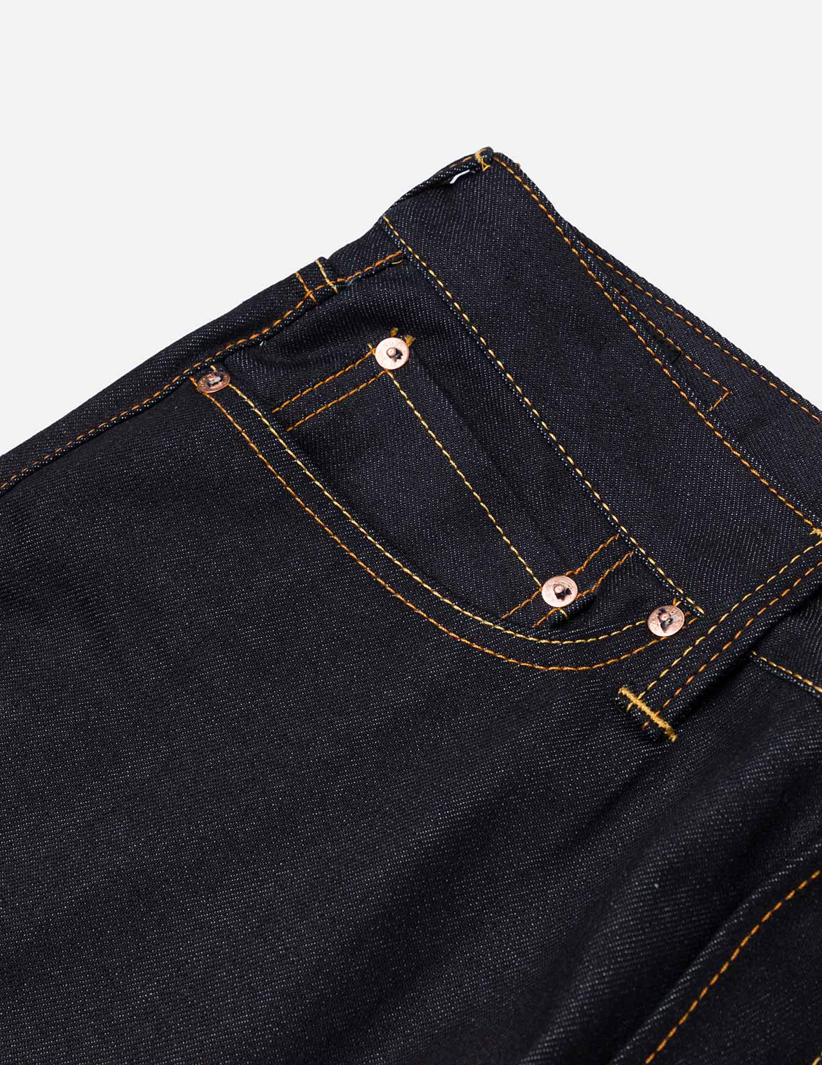 Ecru Seagull Print Taper Fit Jeans #2017 - Image 9