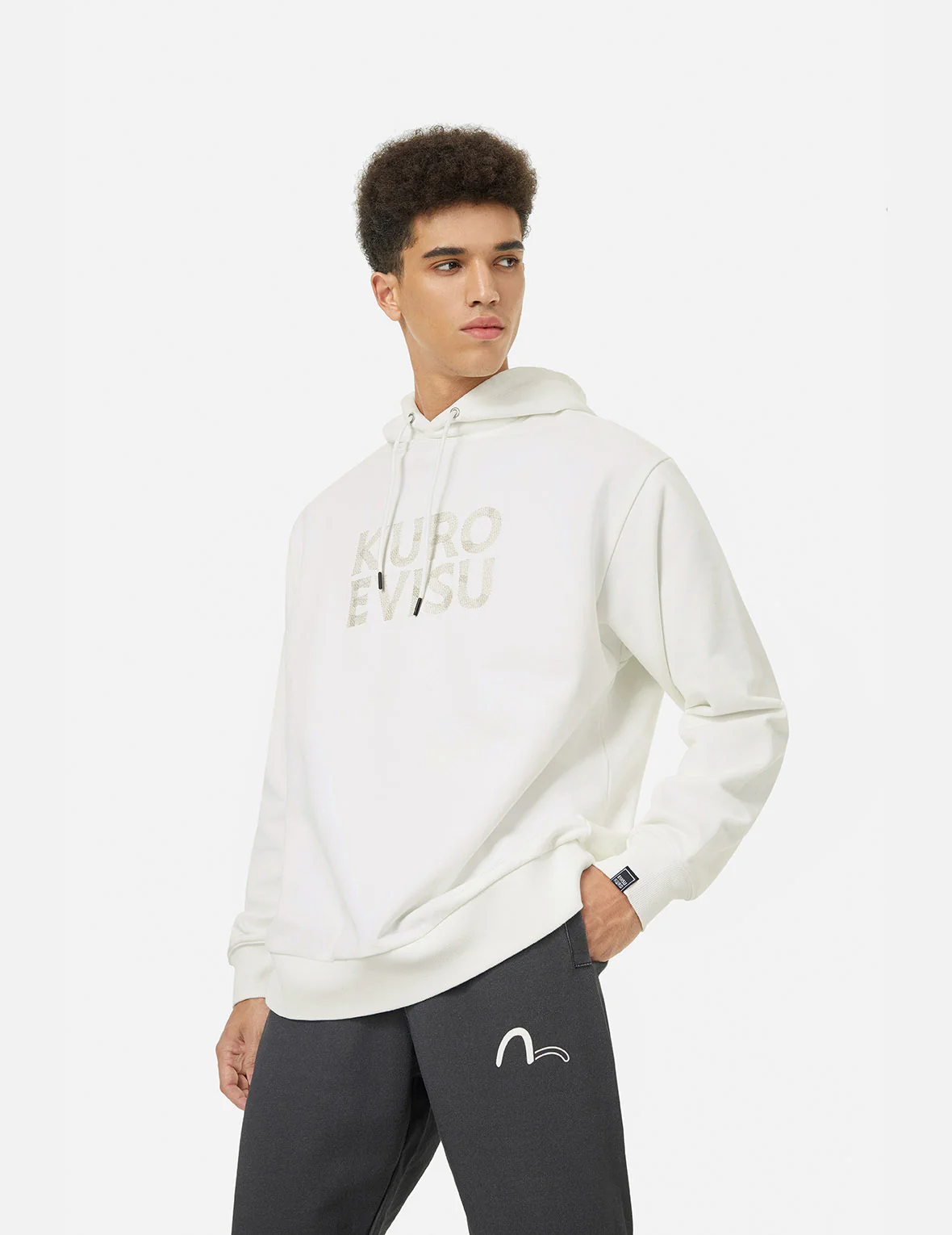 EK Embroidery Relax Fit Hoodie - Image 3