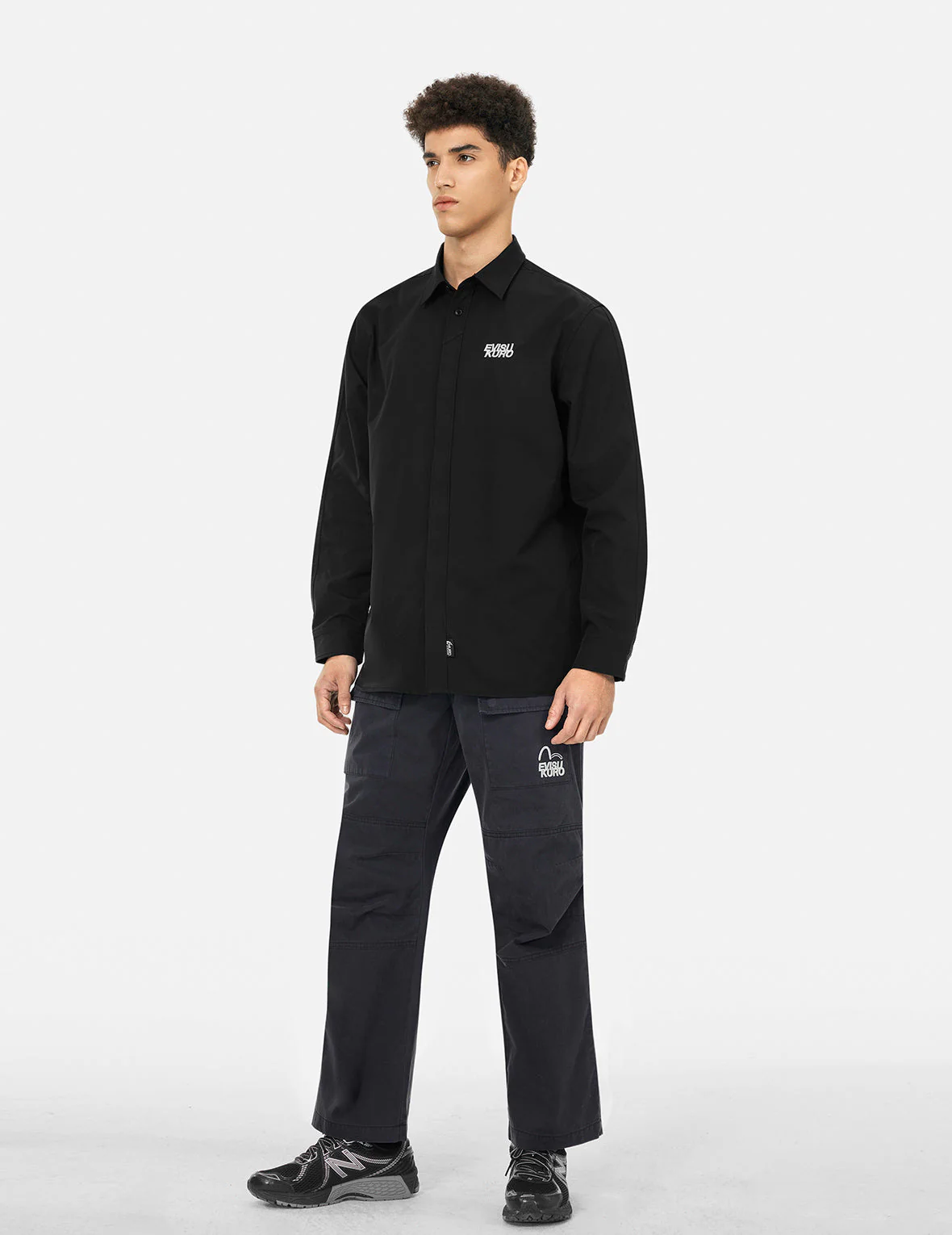 Embossed Logo Relax Fit Shirt - Image 3