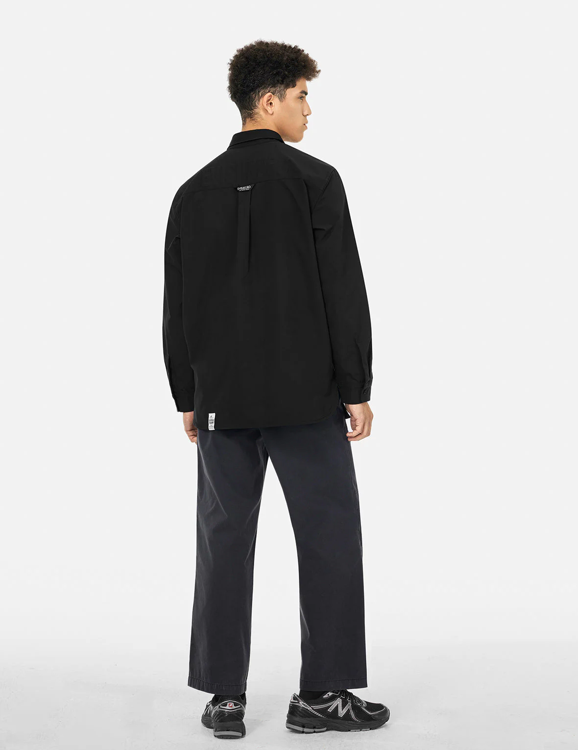 Embossed Logo Relax Fit Shirt - Image 4