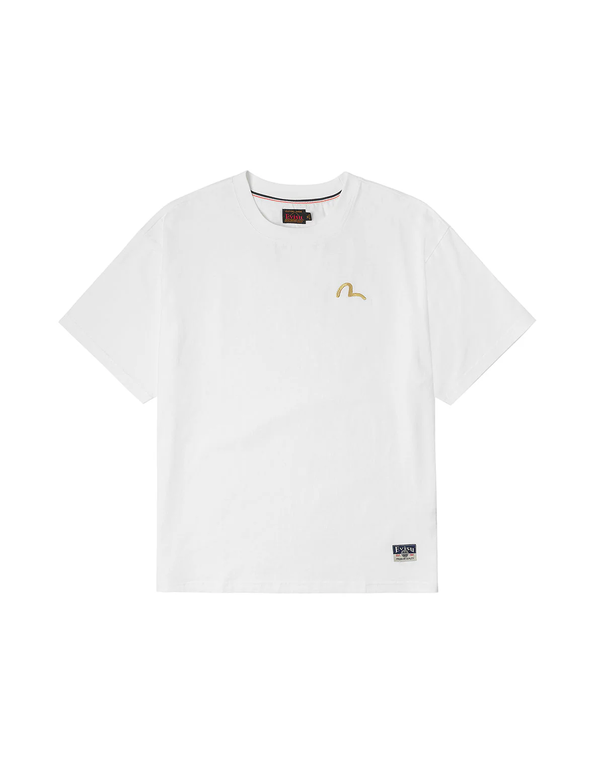 Seagull Embroidery T-shirt - Image 41