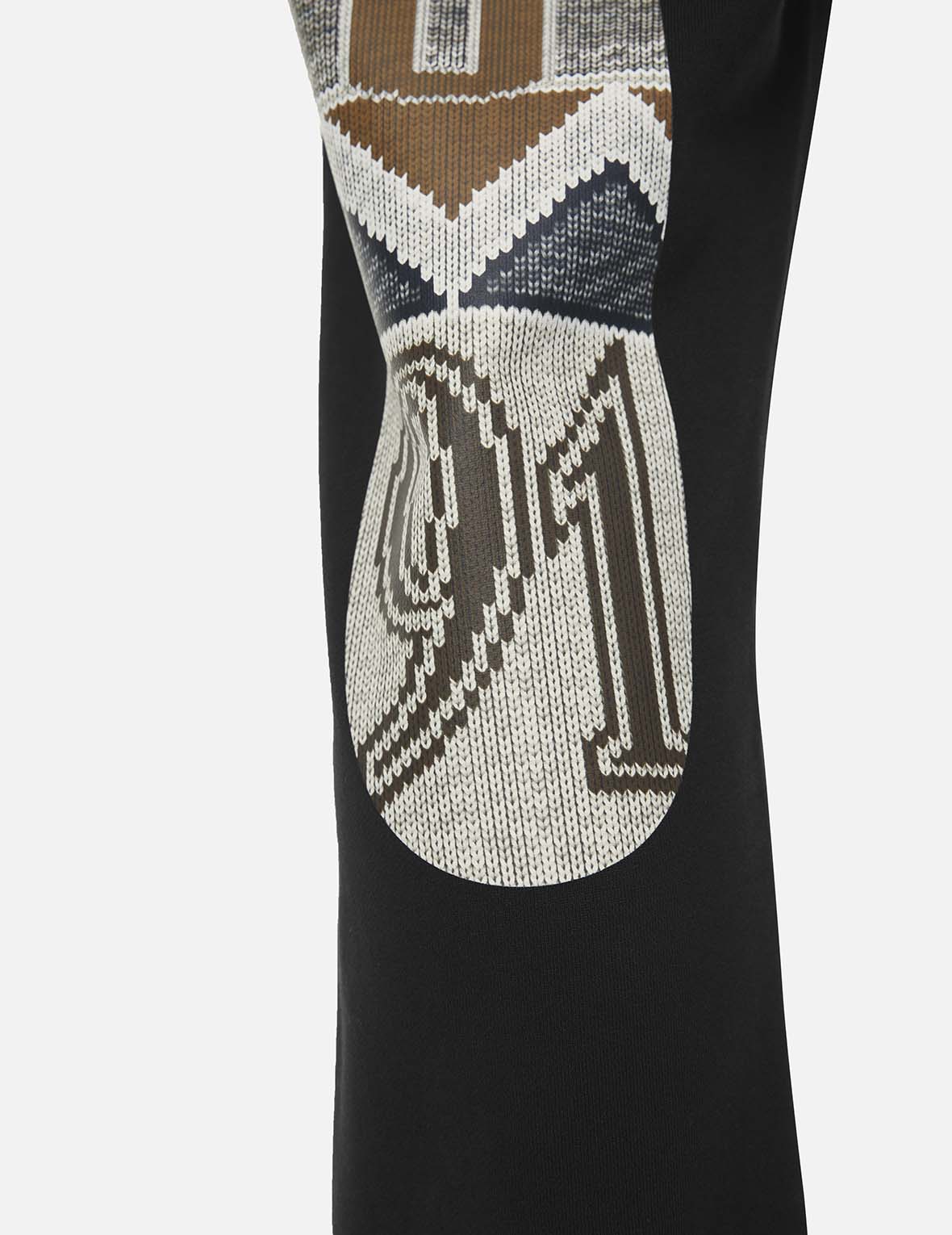 Ethnic Style Daicock Print Regular Fit Sweatpants - Image 7