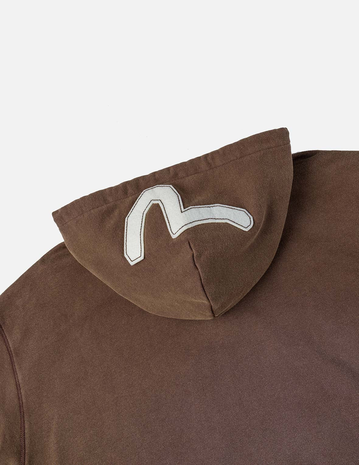 EV and Seagull Patches Embroidery Relax Fit Hoodie Jacket - Image 22