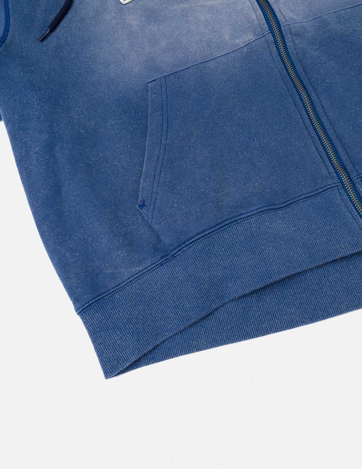 EV and Seagull Patches Embroidery Relax Fit Hoodie Jacket - Image 23