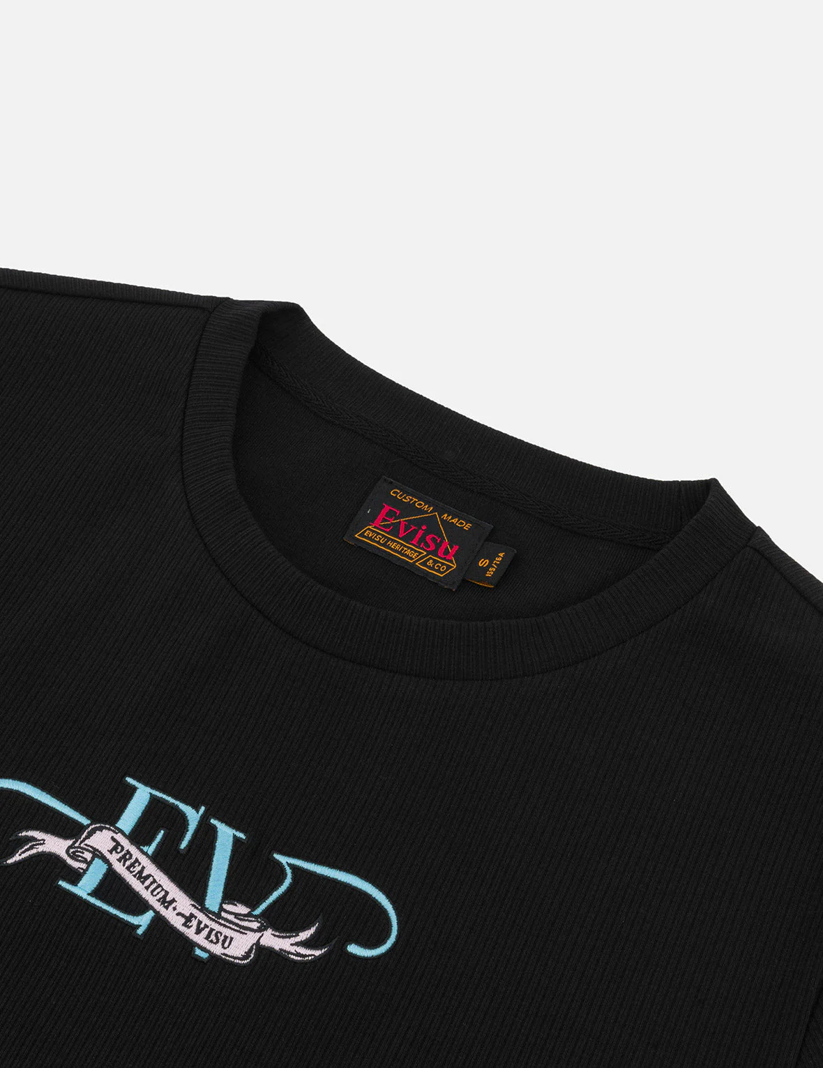 "EV" Print Slim Fit T-shirt - Image 11