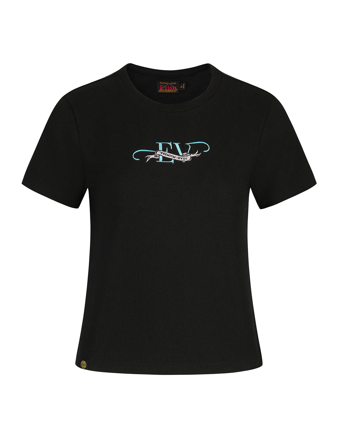 "EV" Print Slim Fit T-shirt - Image 17