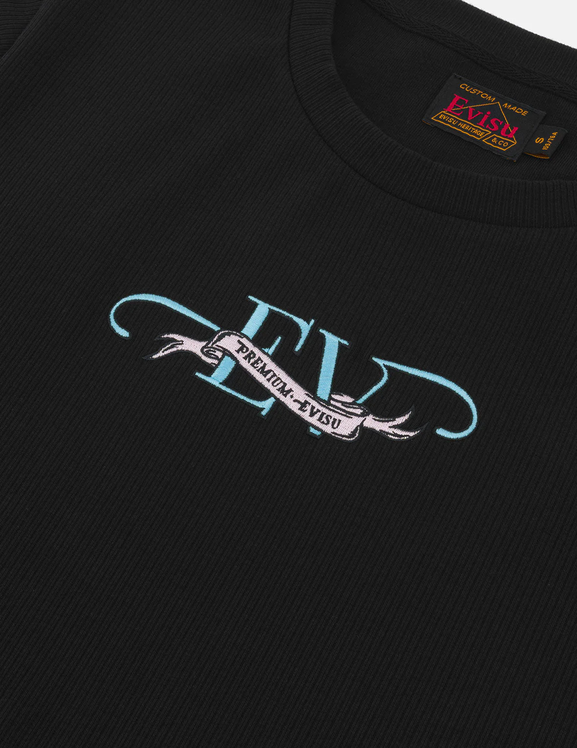 "EV" Print Slim Fit T-shirt - Image 9