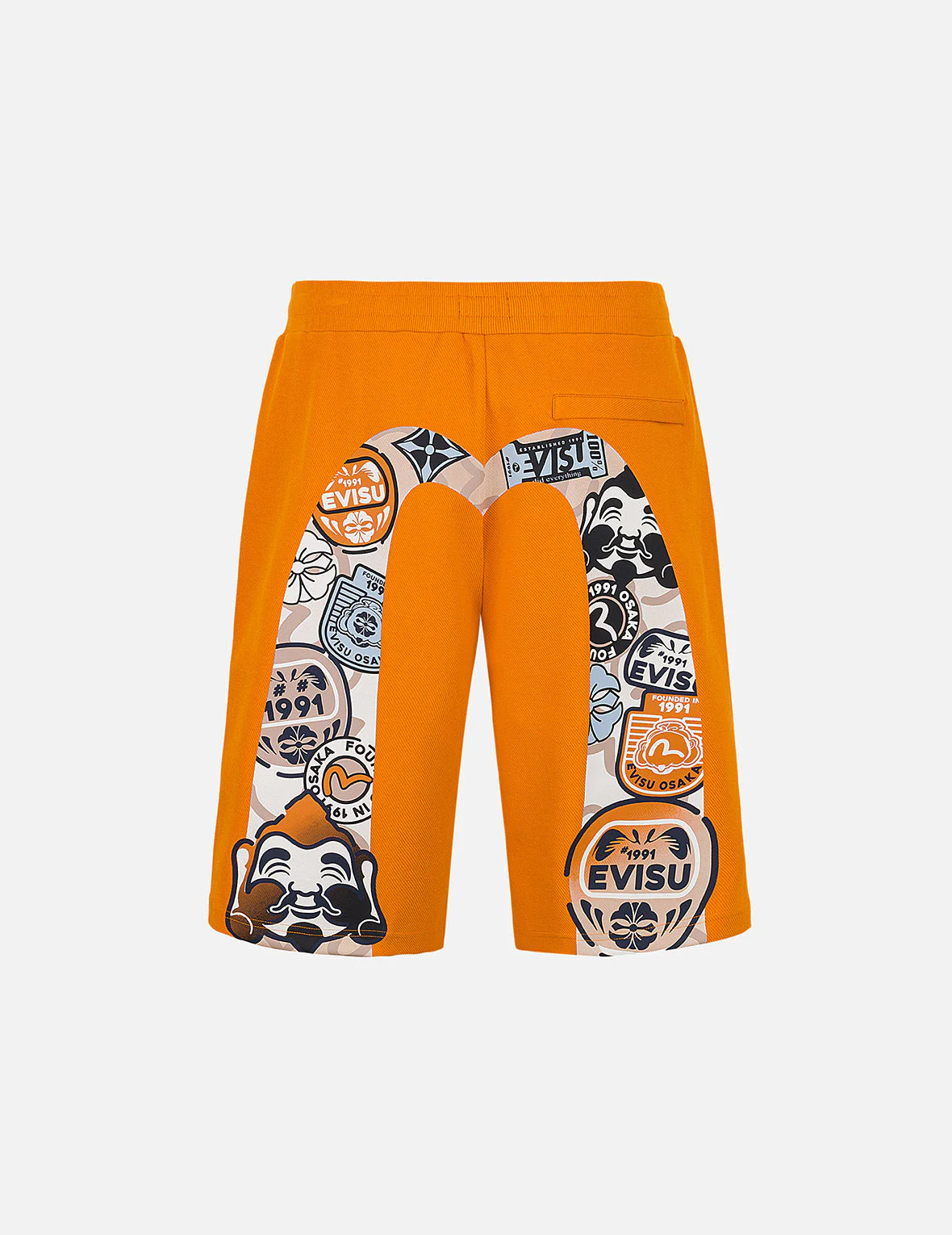 EVISU and Godhead Daicock Print Regular Fit Sweatshorts - Image 2
