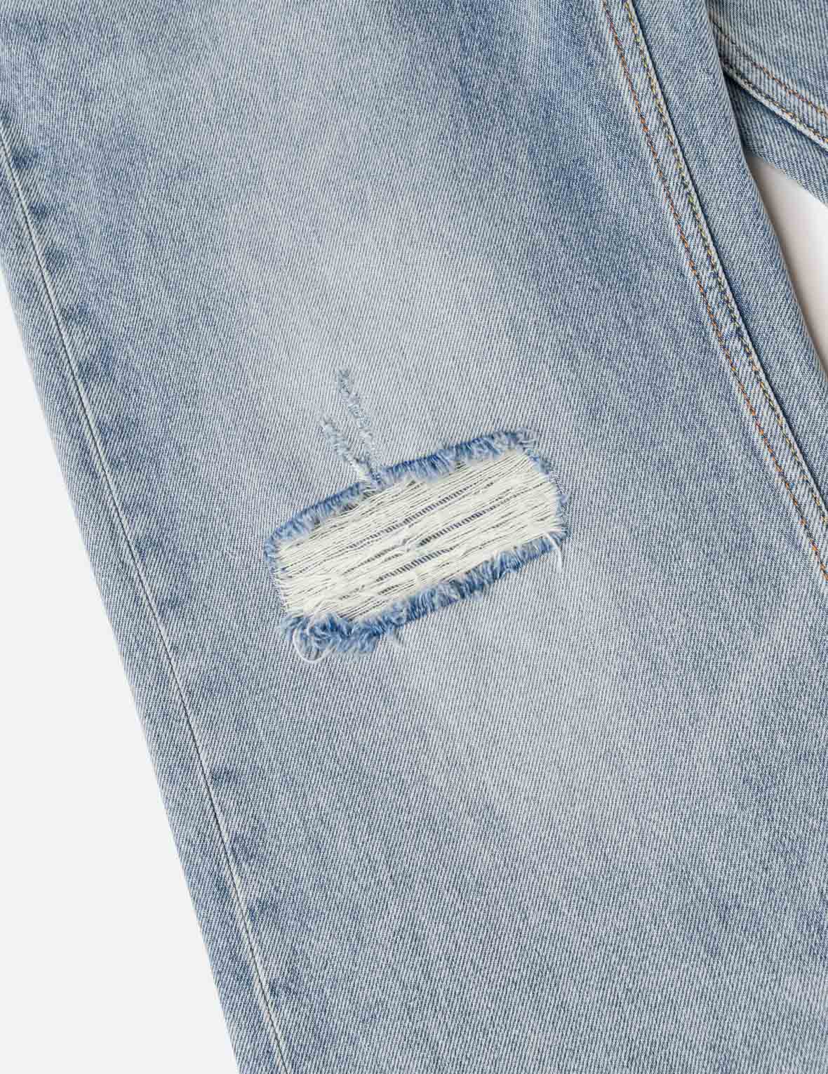 Evisu Applique Distressed Jeans - Image 6