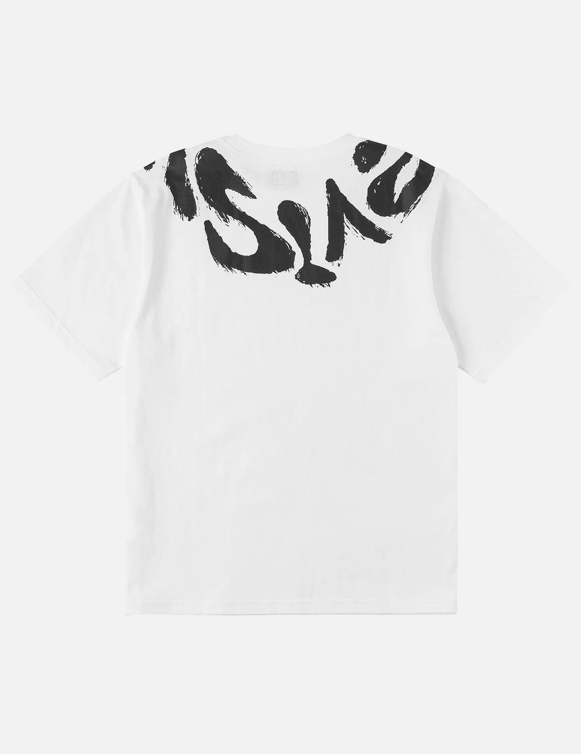 EVISU Brushstroke Cross-shoulder Logo T-Shirt - Image 6
