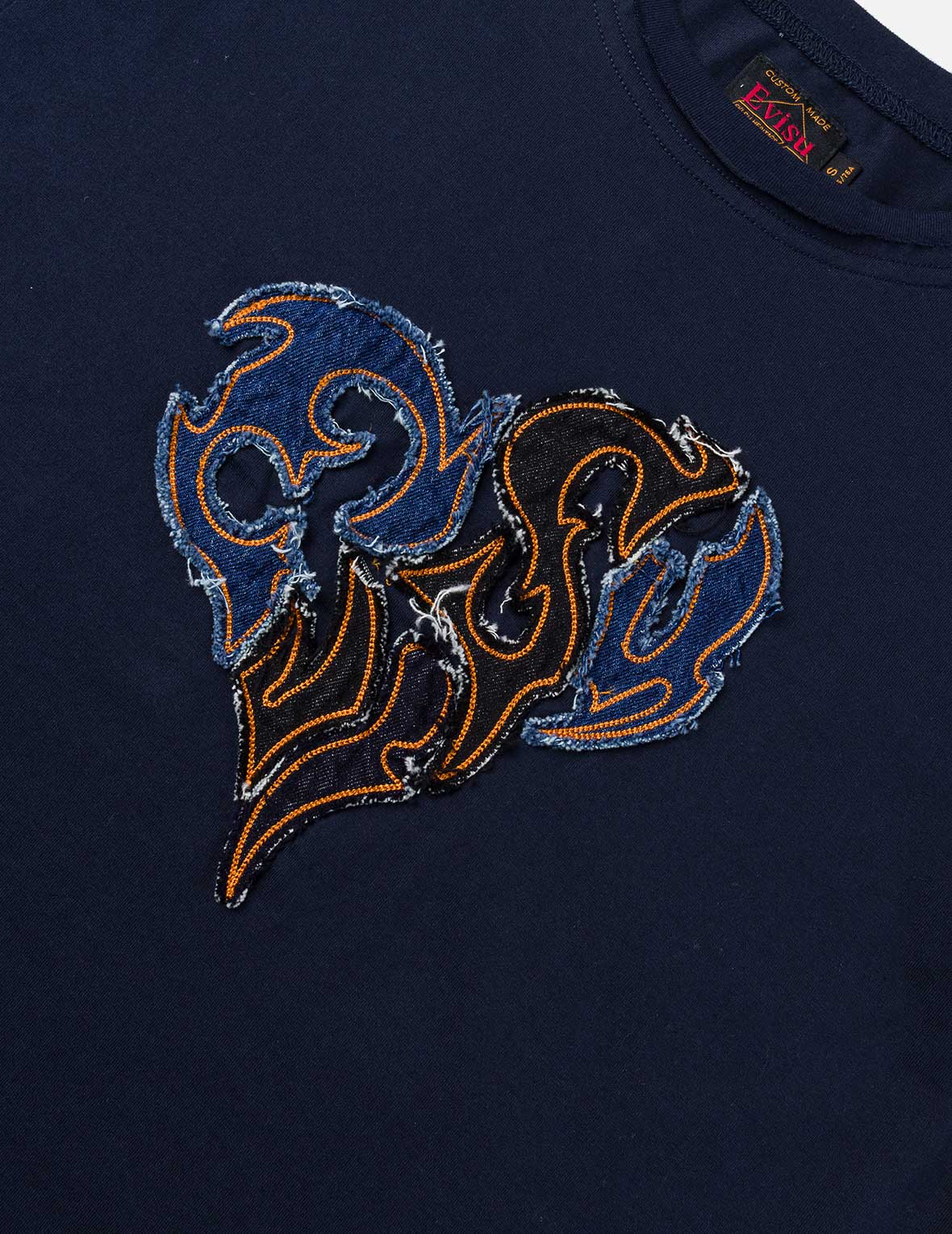 Evisu Denim Appliqué T-Shirt - Image 13