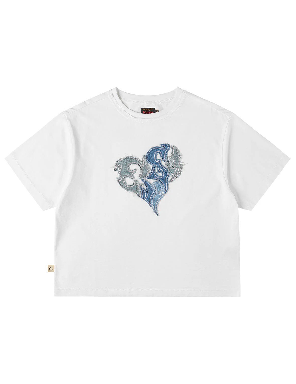 Evisu Denim Appliqué T-Shirt - Image 2