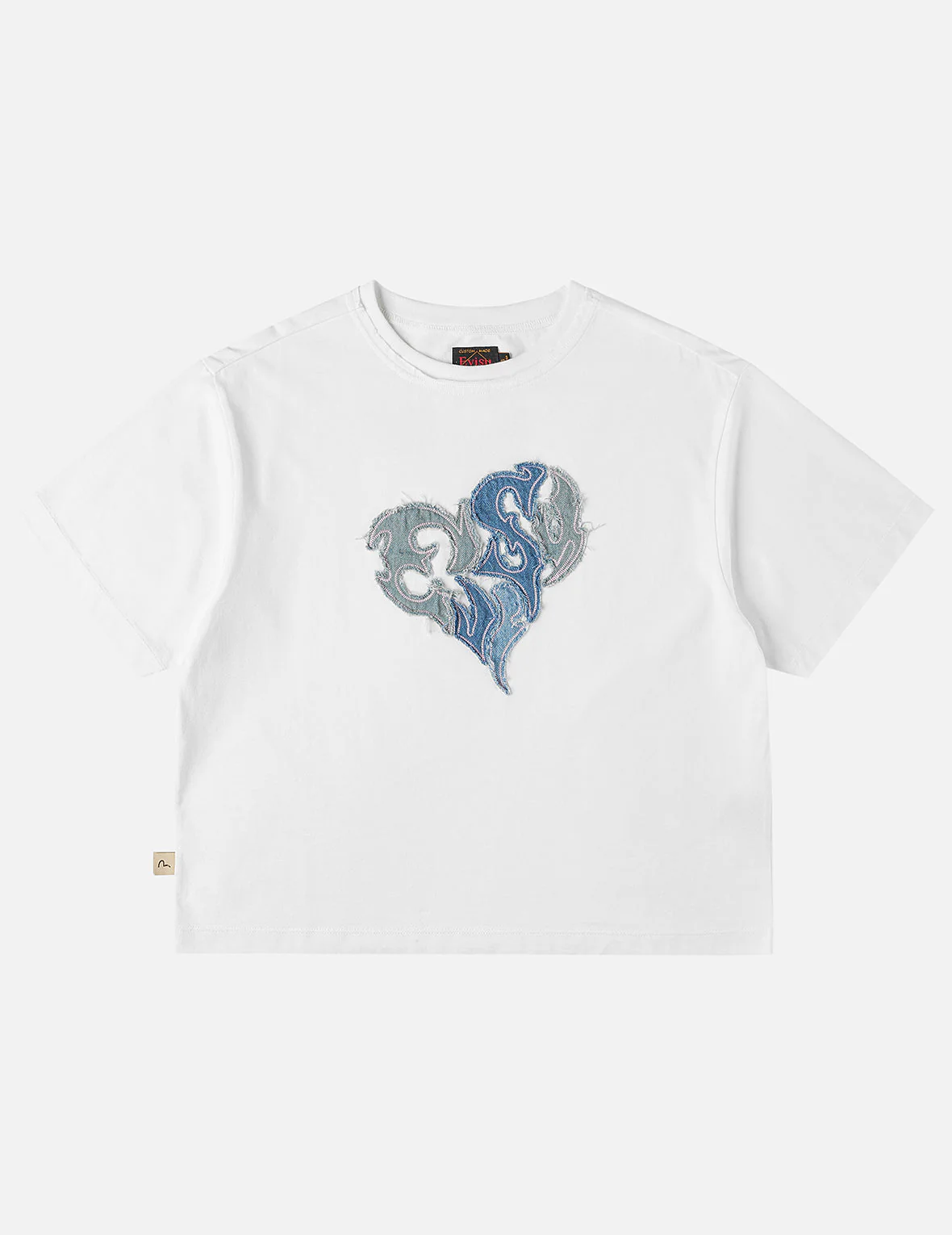 Evisu Denim Appliqué T-Shirt - Image 6