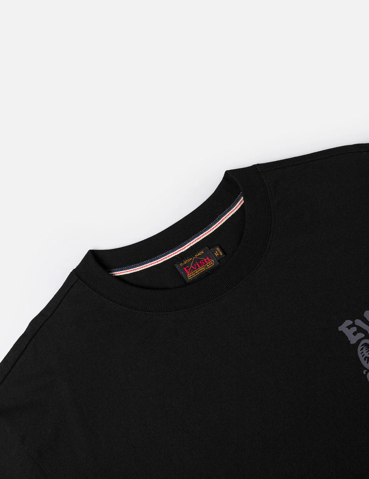 EVISU logo and Daruma T-shirt - Image 19