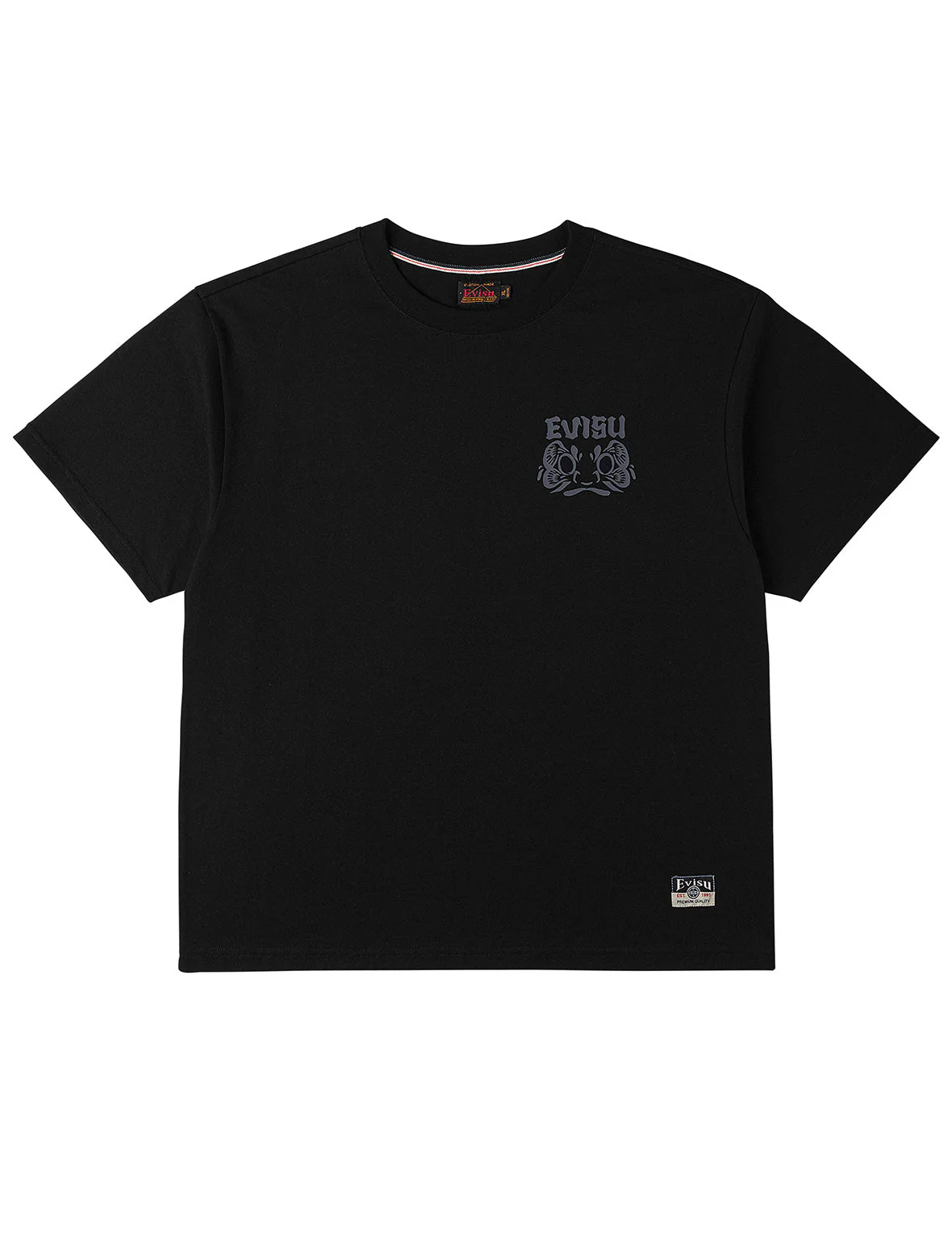 EVISU logo and Daruma T-shirt - Image 3