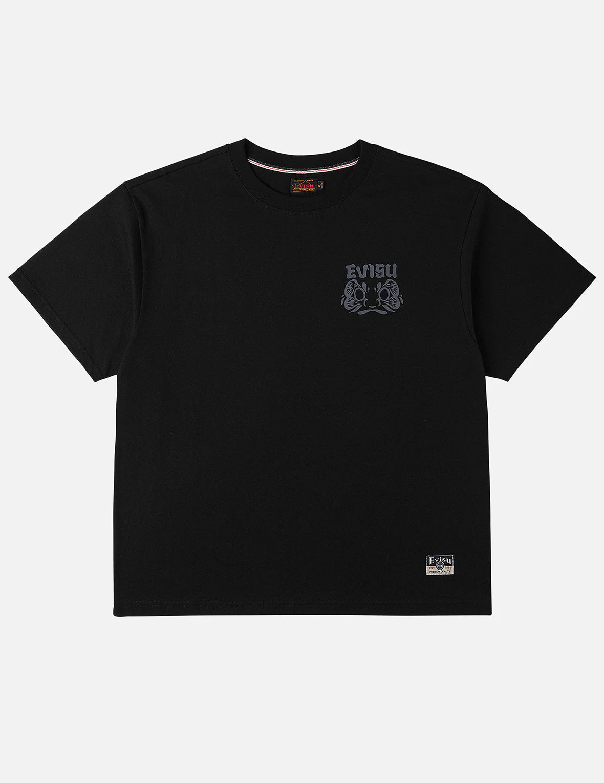 EVISU logo and Daruma T-shirt - Image 9