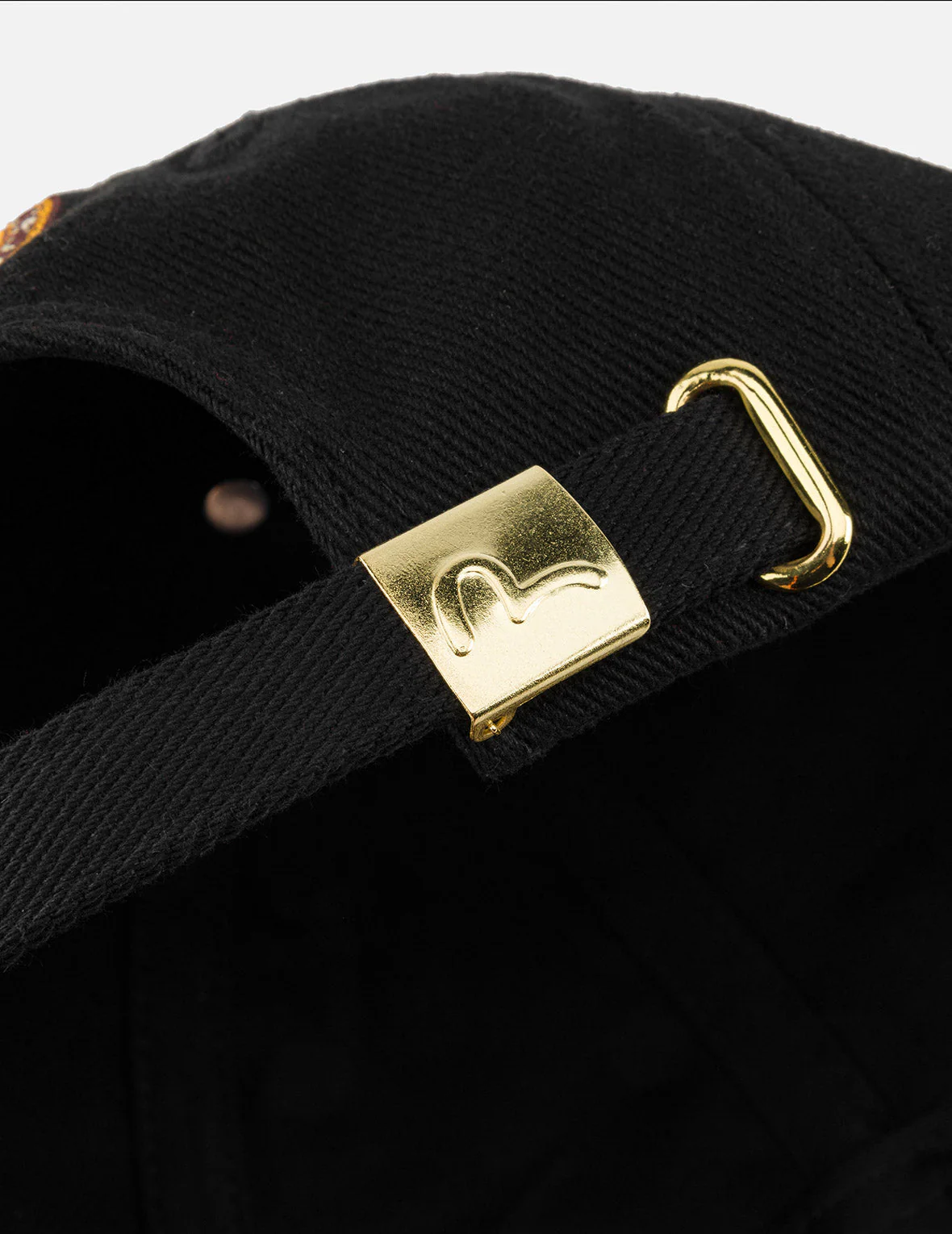 Evisu Logo Embroidery Cap - Black - Image 11