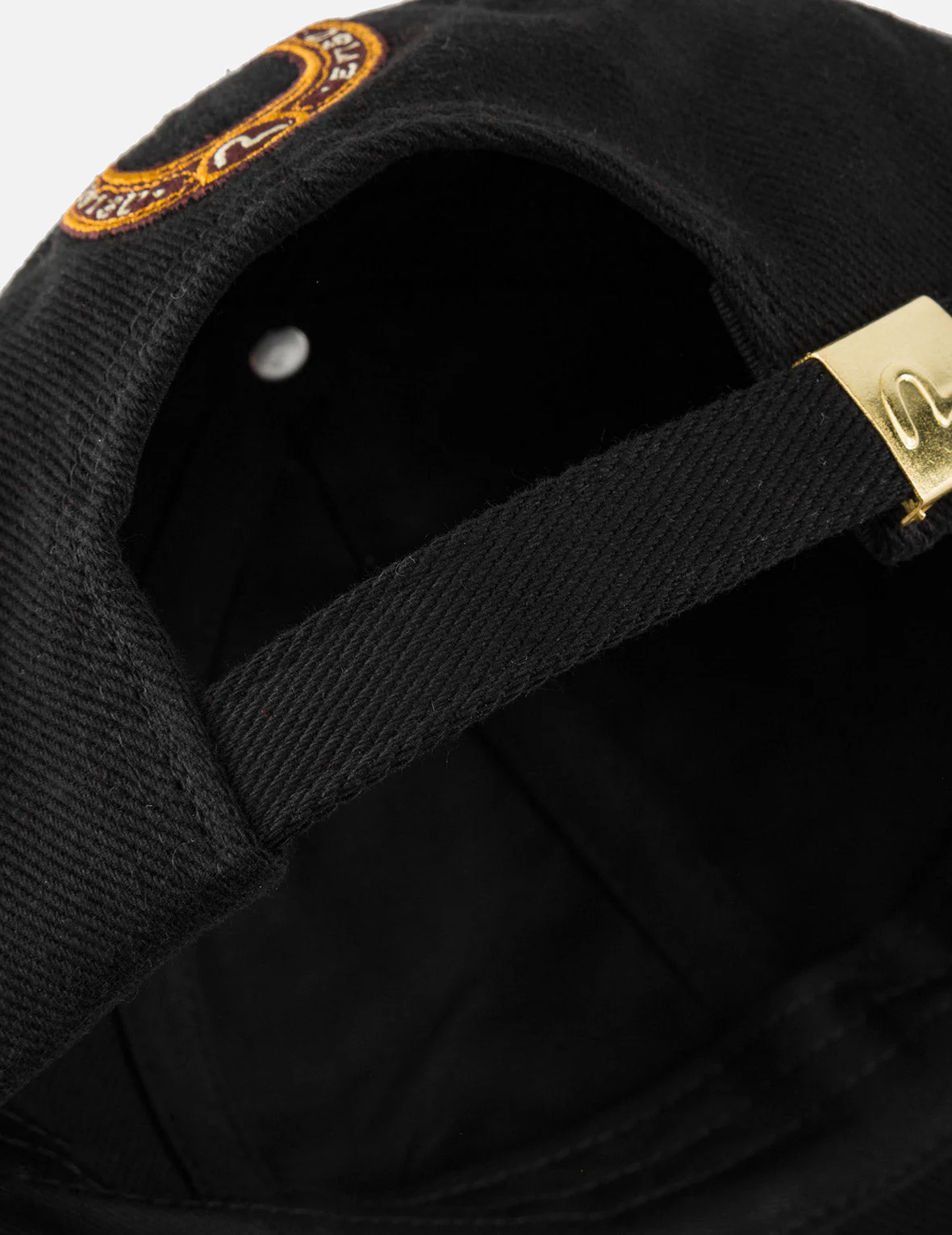 Evisu Logo Embroidery Cap - Black - Image 12