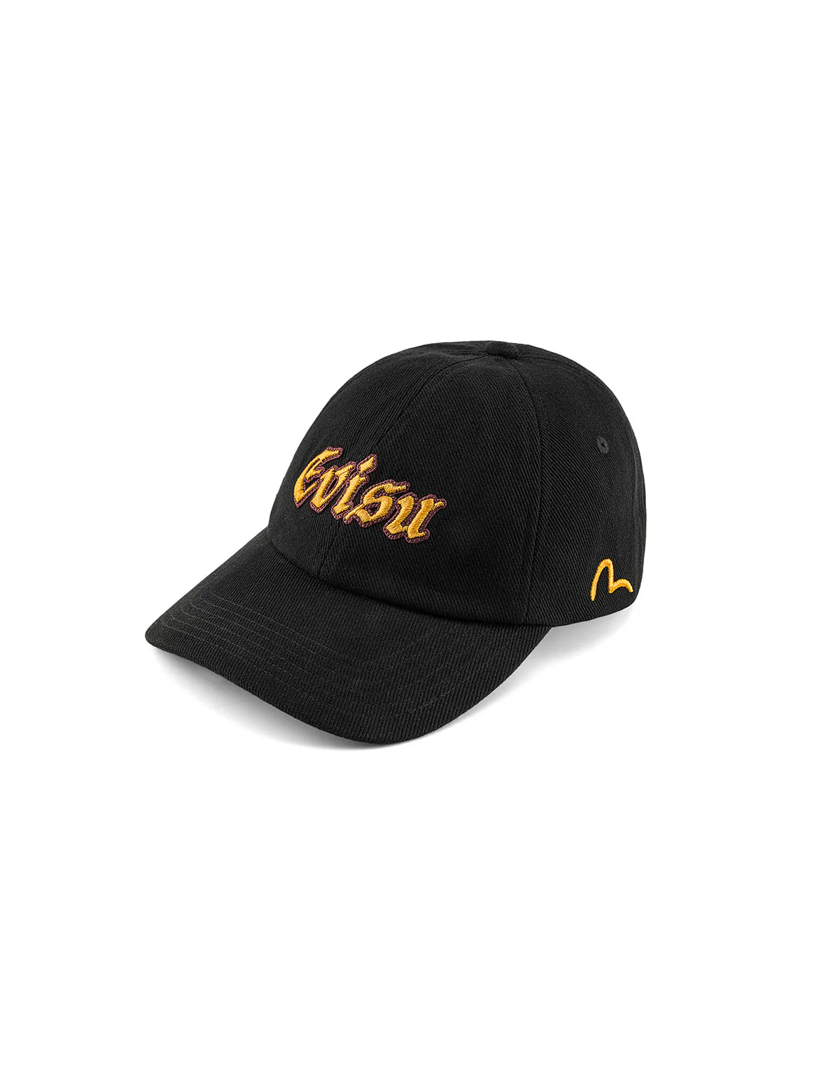 Evisu Logo Embroidery Cap - Black - Image 18