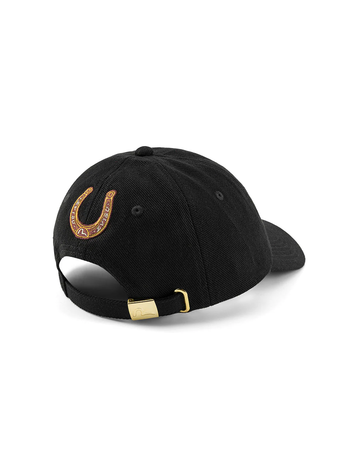 Evisu Logo Embroidery Cap - Black - Image 2