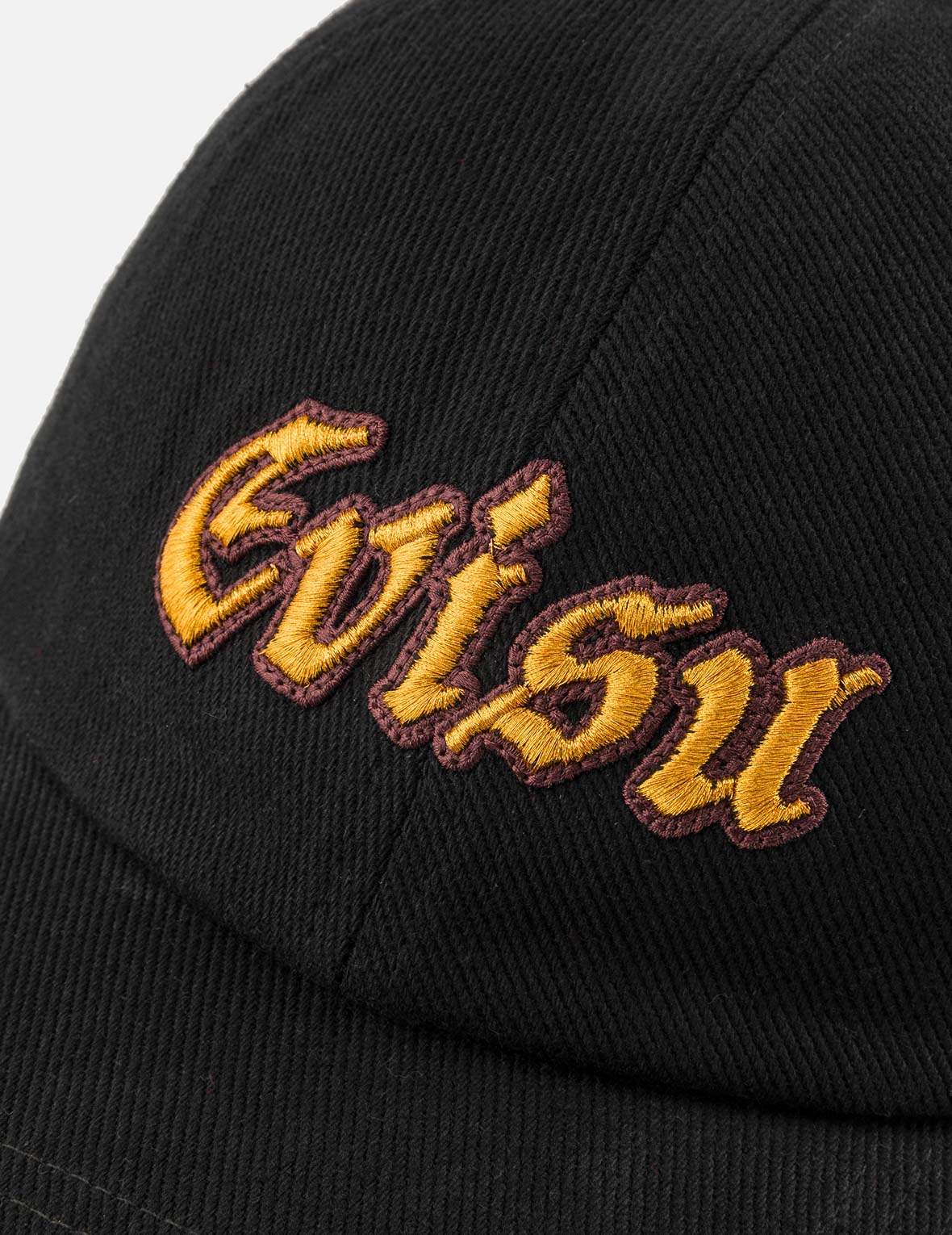Evisu Logo Embroidery Cap - Black - Image 7