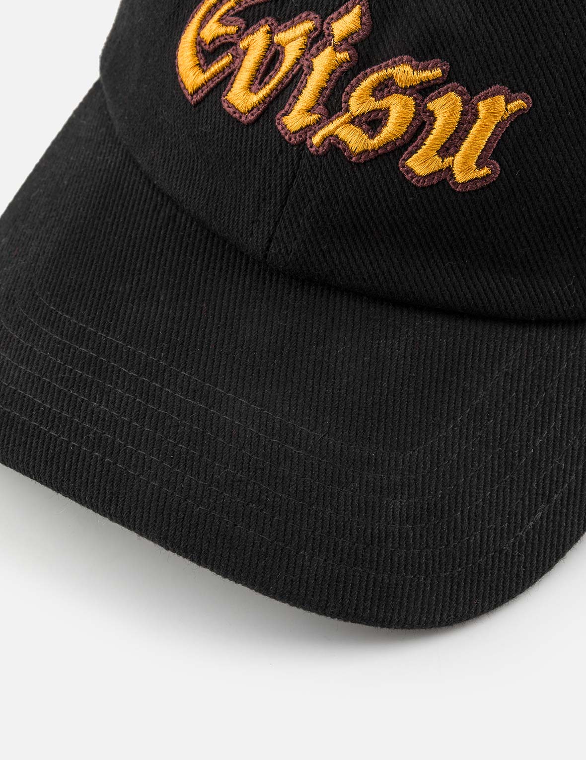 Evisu Logo Embroidery Cap - Black - Image 9