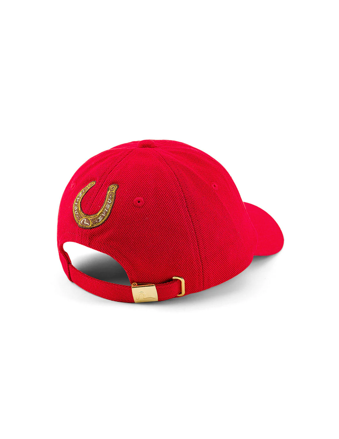 Evisu Logo Embroidery Cap - Red - Image 2