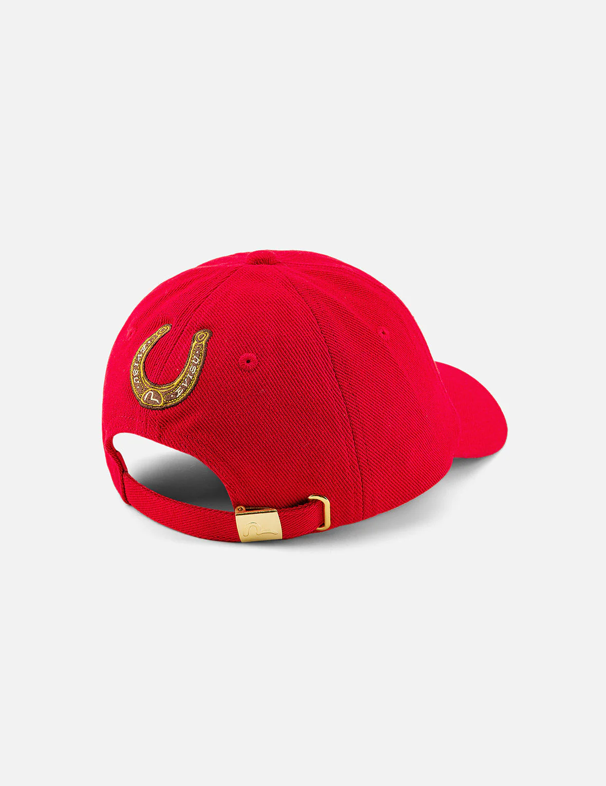 Evisu Logo Embroidery Cap - Red - Image 4
