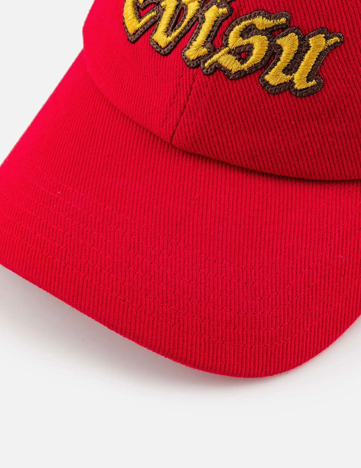 Evisu Logo Embroidery Cap - Red - Image 9