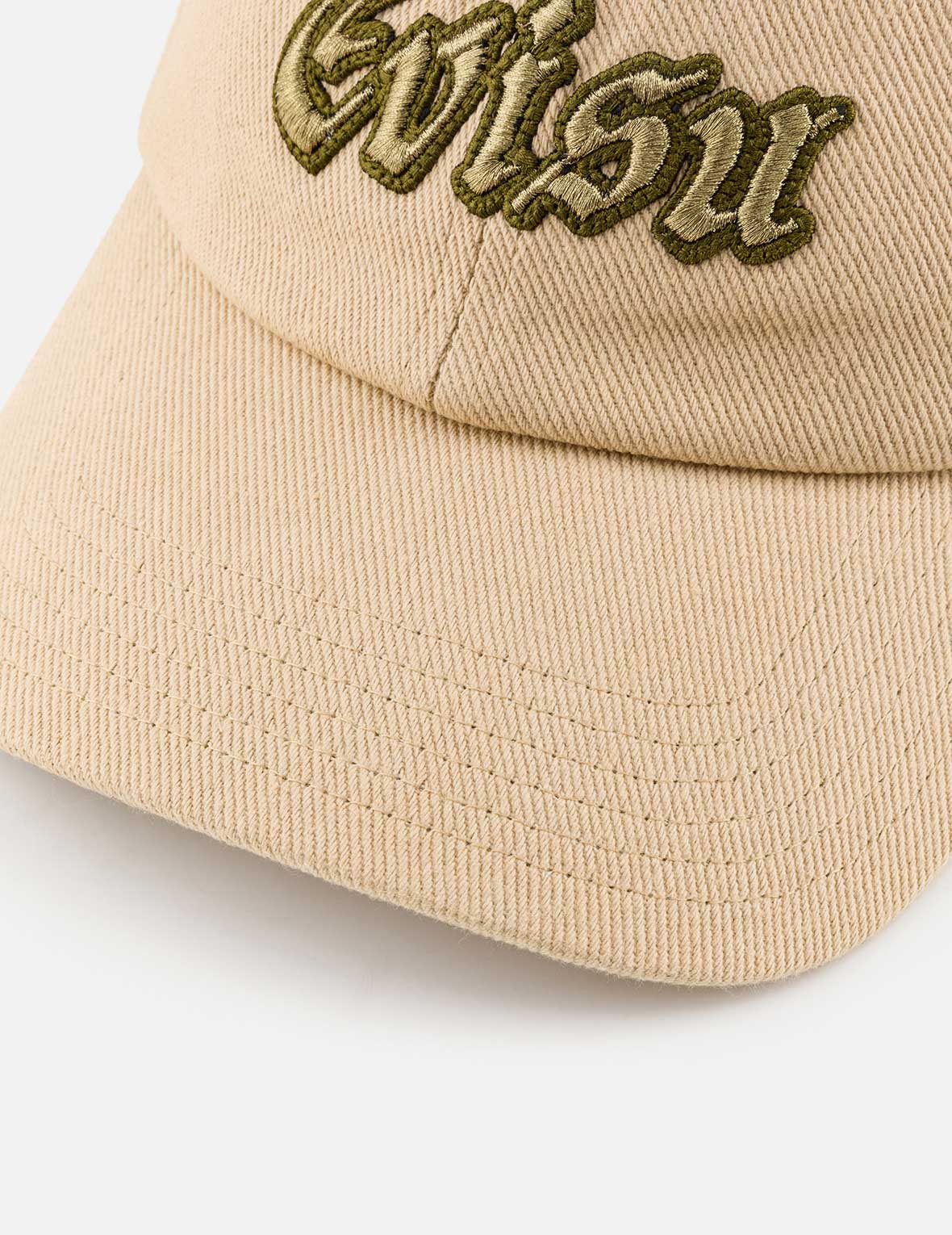 Evisu Logo Embroidery Cap - Beige - Image 10