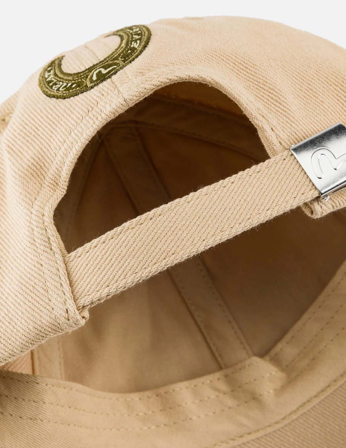 Evisu Logo Embroidery Cap - Beige - Image 12