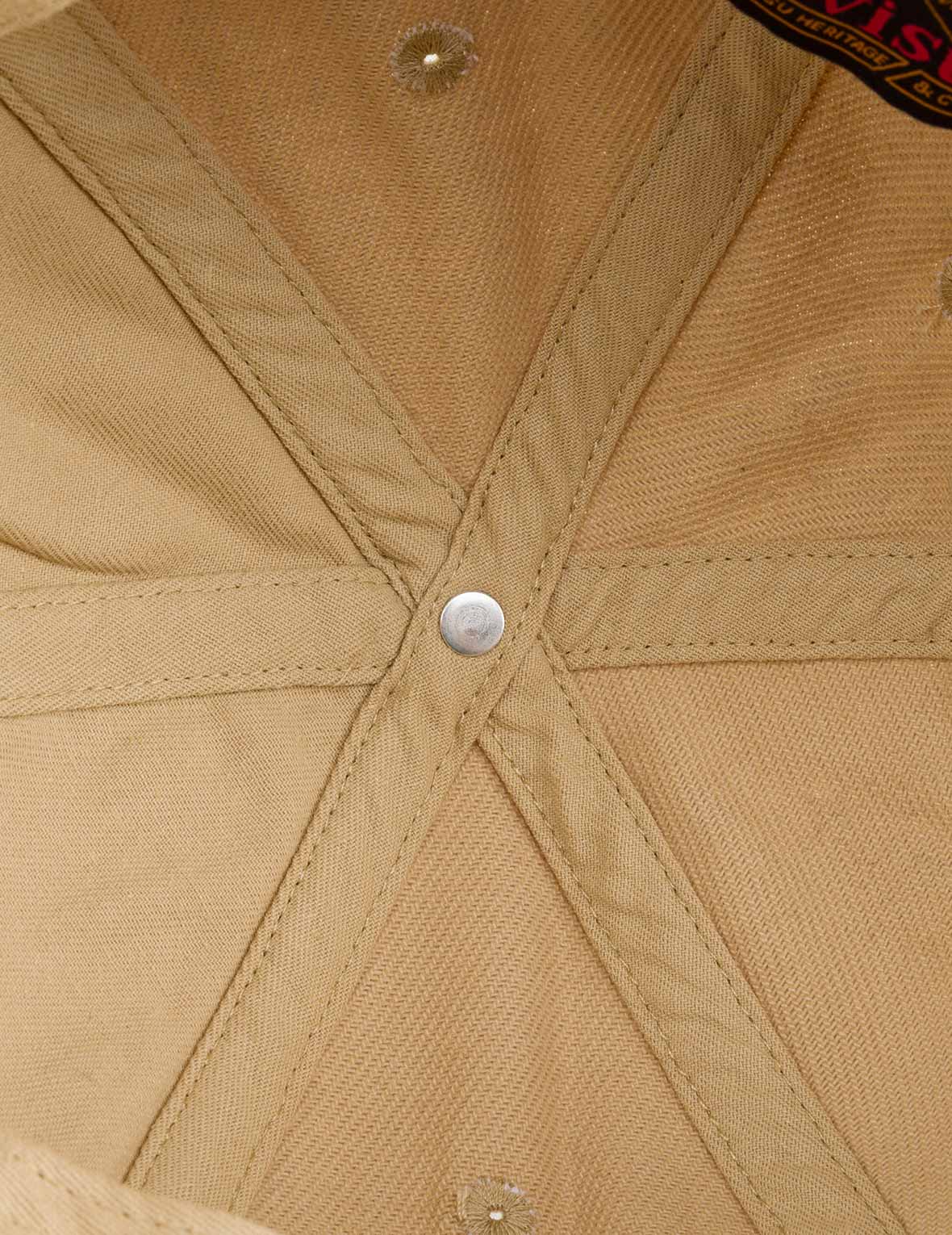 Evisu Logo Embroidery Cap - Beige - Image 16