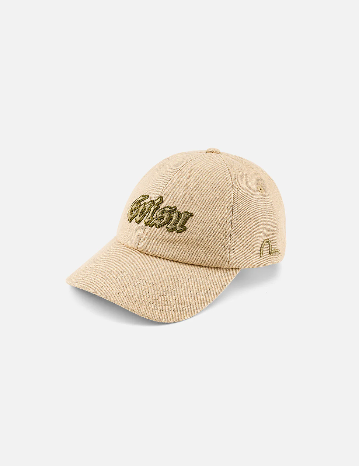 Evisu Logo Embroidery Cap - Beige - Image 3