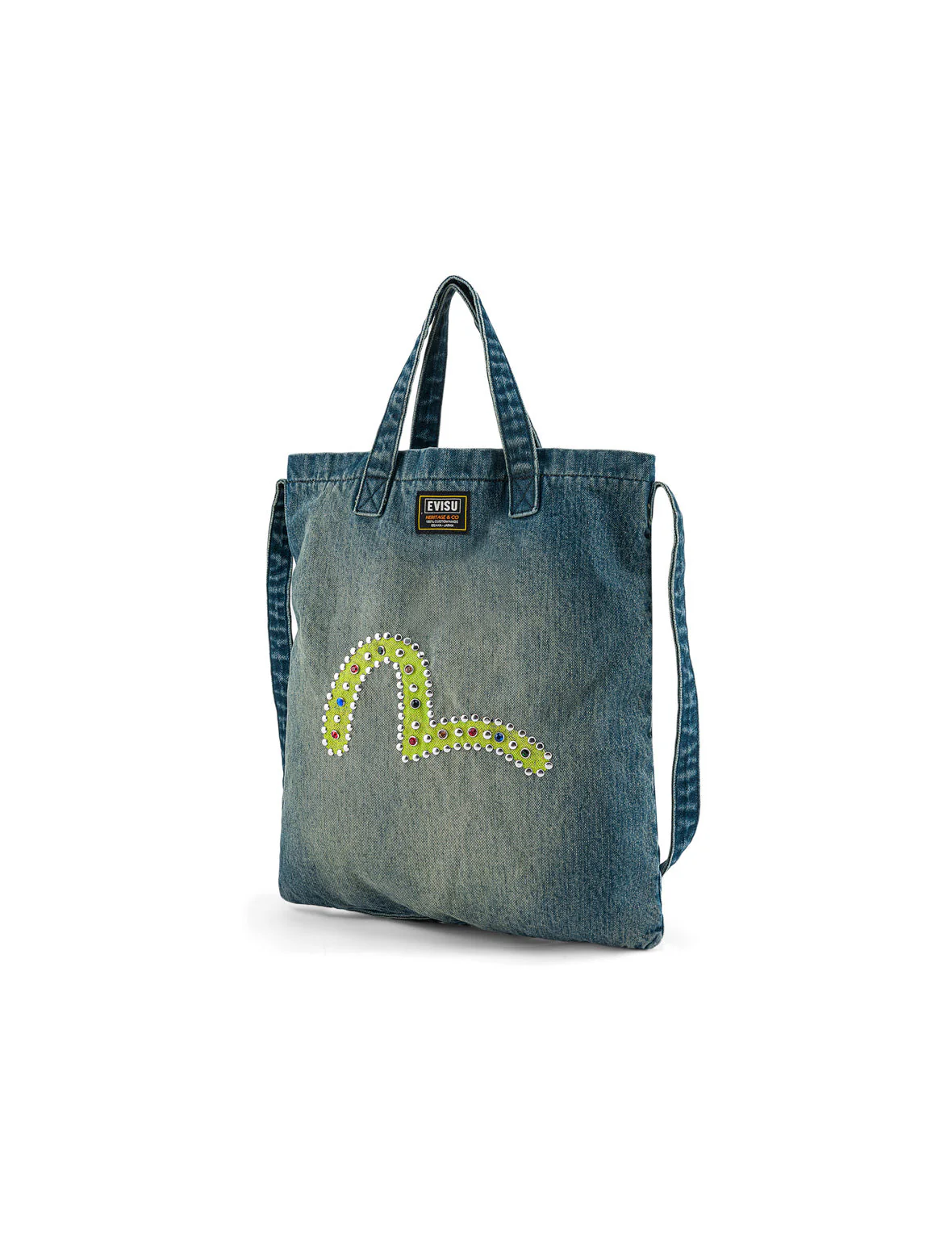 Seagull Denim Tote Bag - Image 10