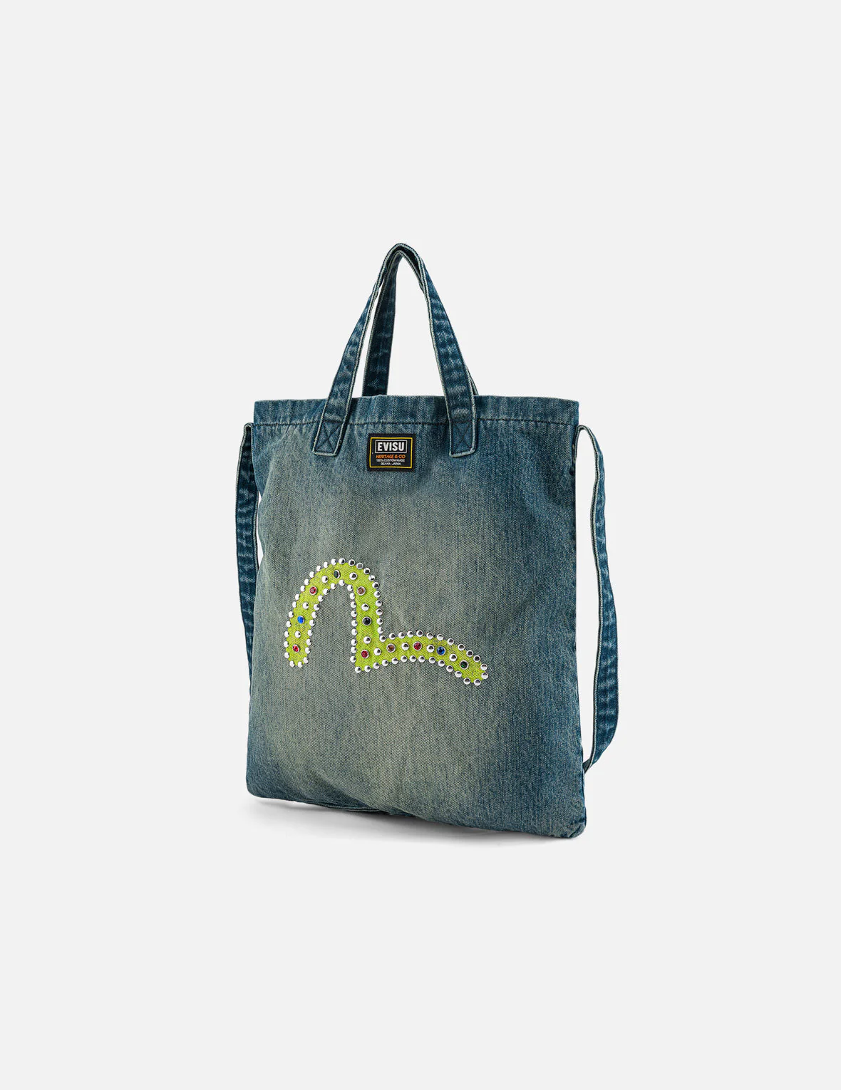 Seagull Denim Tote Bag - Image 3