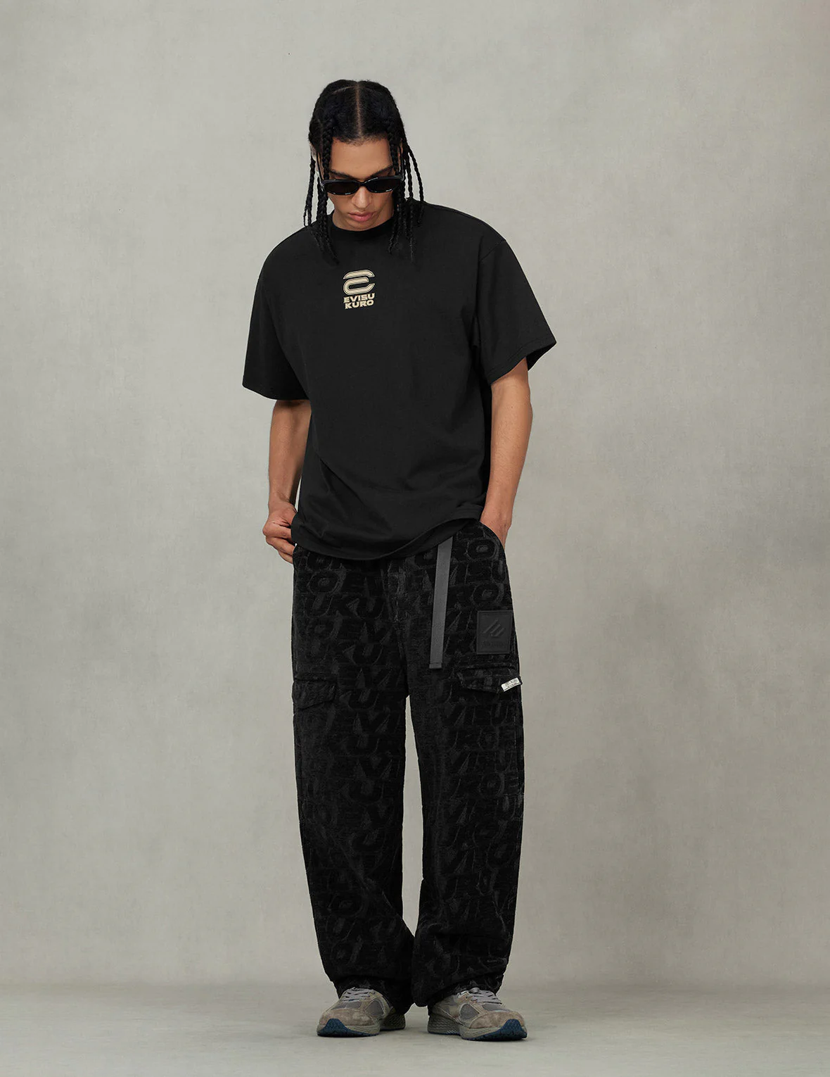 EVISUKURO and Contrasting Seagull Print Relax Fit T-shirt - Image 9