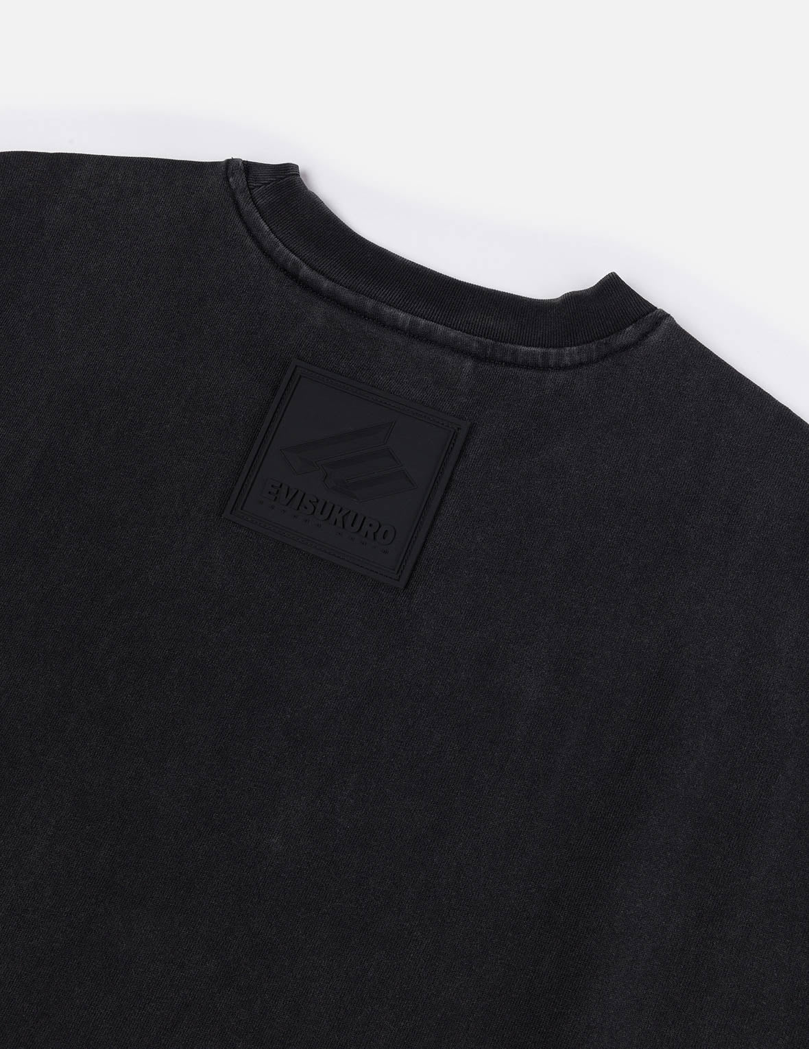 EVISUKURO E Logo Glow-in-the-dark Embroidery Loose Fit T-shirt - Image 9
