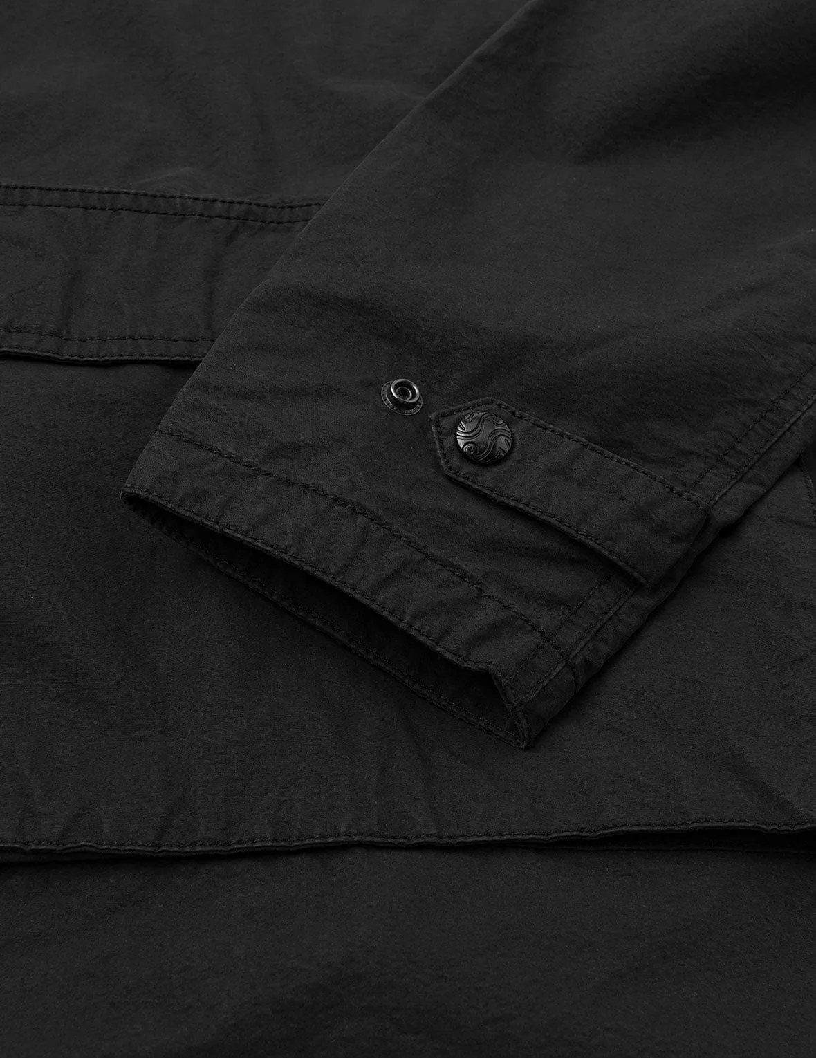 EVISUKURO Embroidery and Bio-washed Relax Fit Jacket - Image 17
