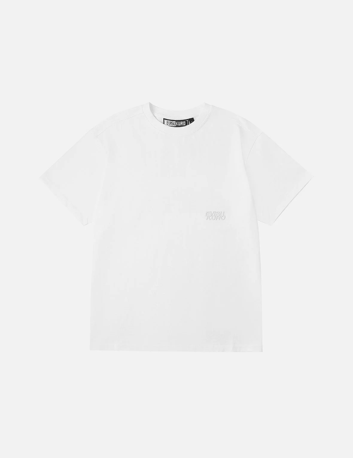 EVISUKURO Flocking and Plastisol Print Regular Fit T-shirt - Image 7