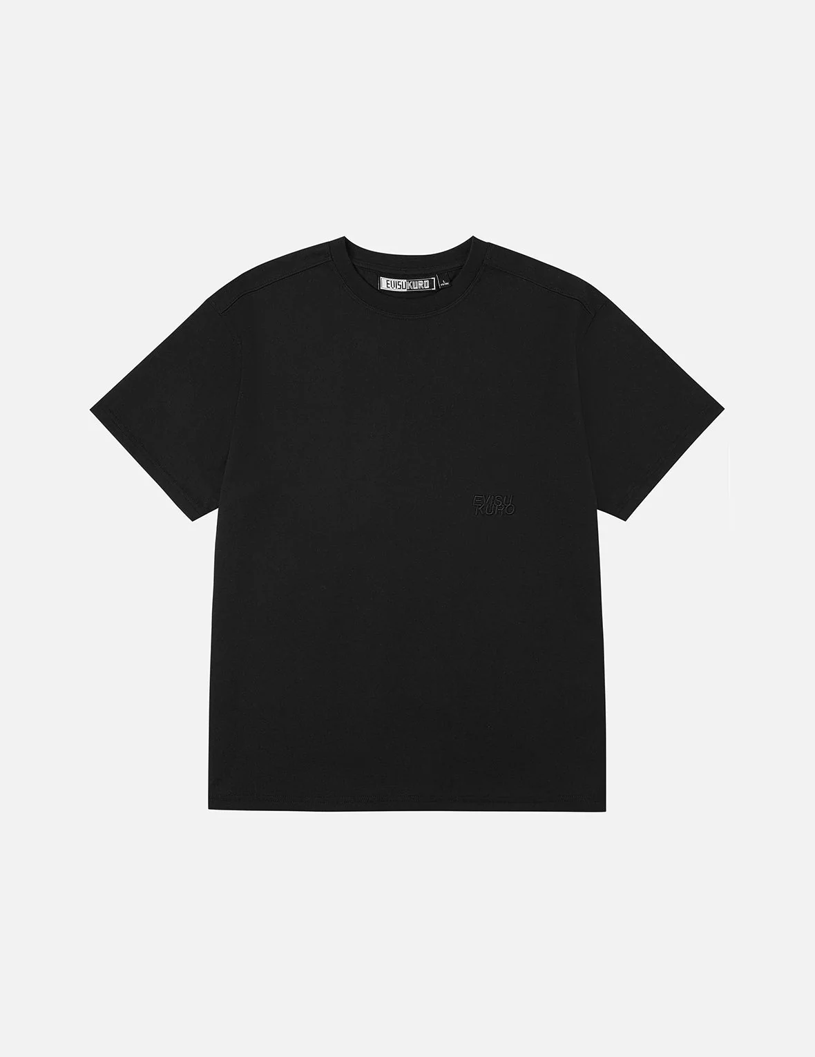 EVISUKURO Flocking and Plastisol Print Regular Fit T-shirt - Image 8
