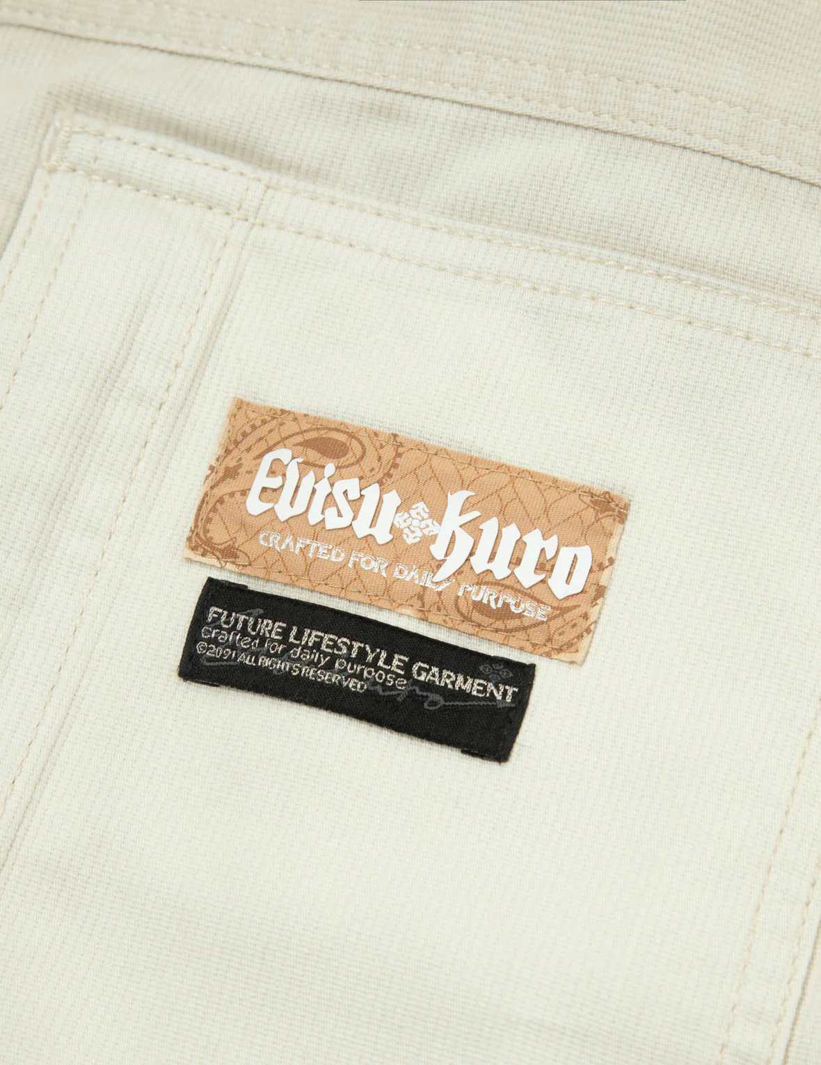 EVISUKURO Garment Dyed Oversized Jacket - Image 12