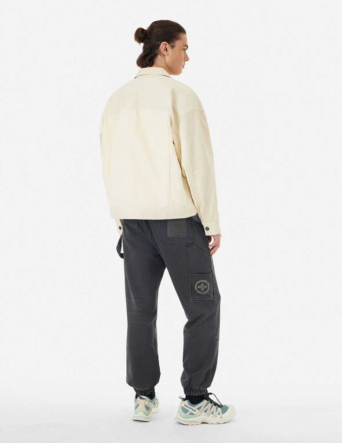 EVISUKURO Garment Dyed Oversized Jacket - Image 2