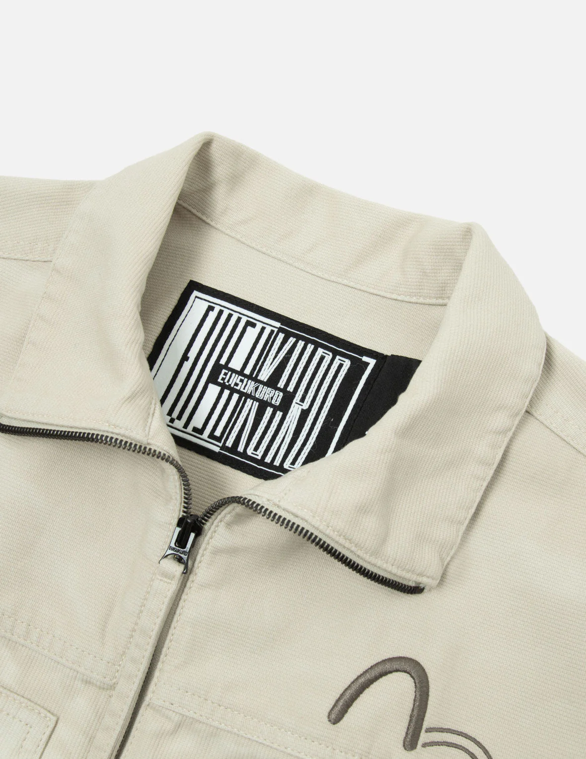 EVISUKURO Garment Dyed Oversized Jacket - Image 7